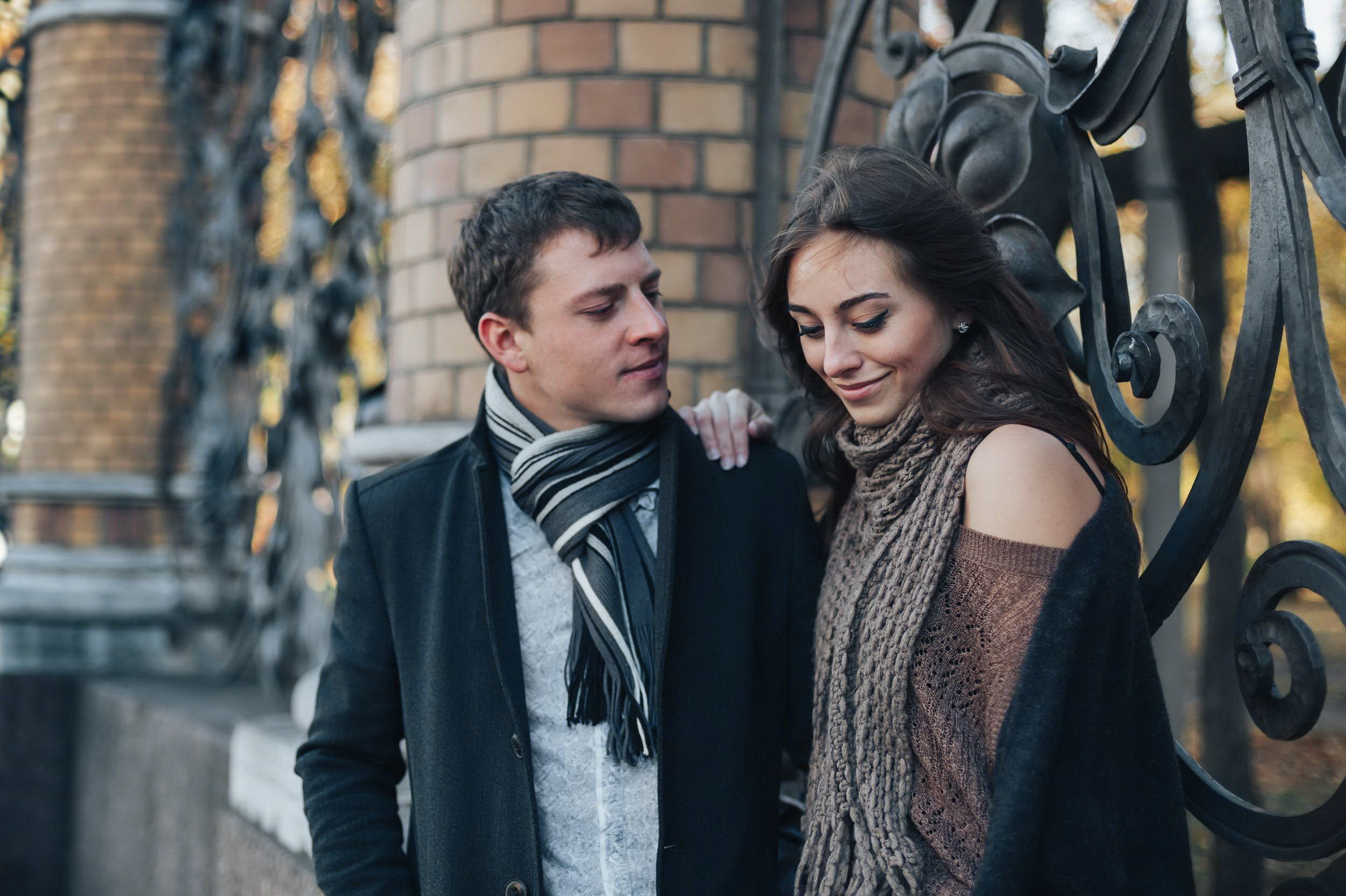 Фотосессия влюблённых. Свадебный фотограф Игорь Брундасов 8PHOTO на свадьбу венчание загс СПб