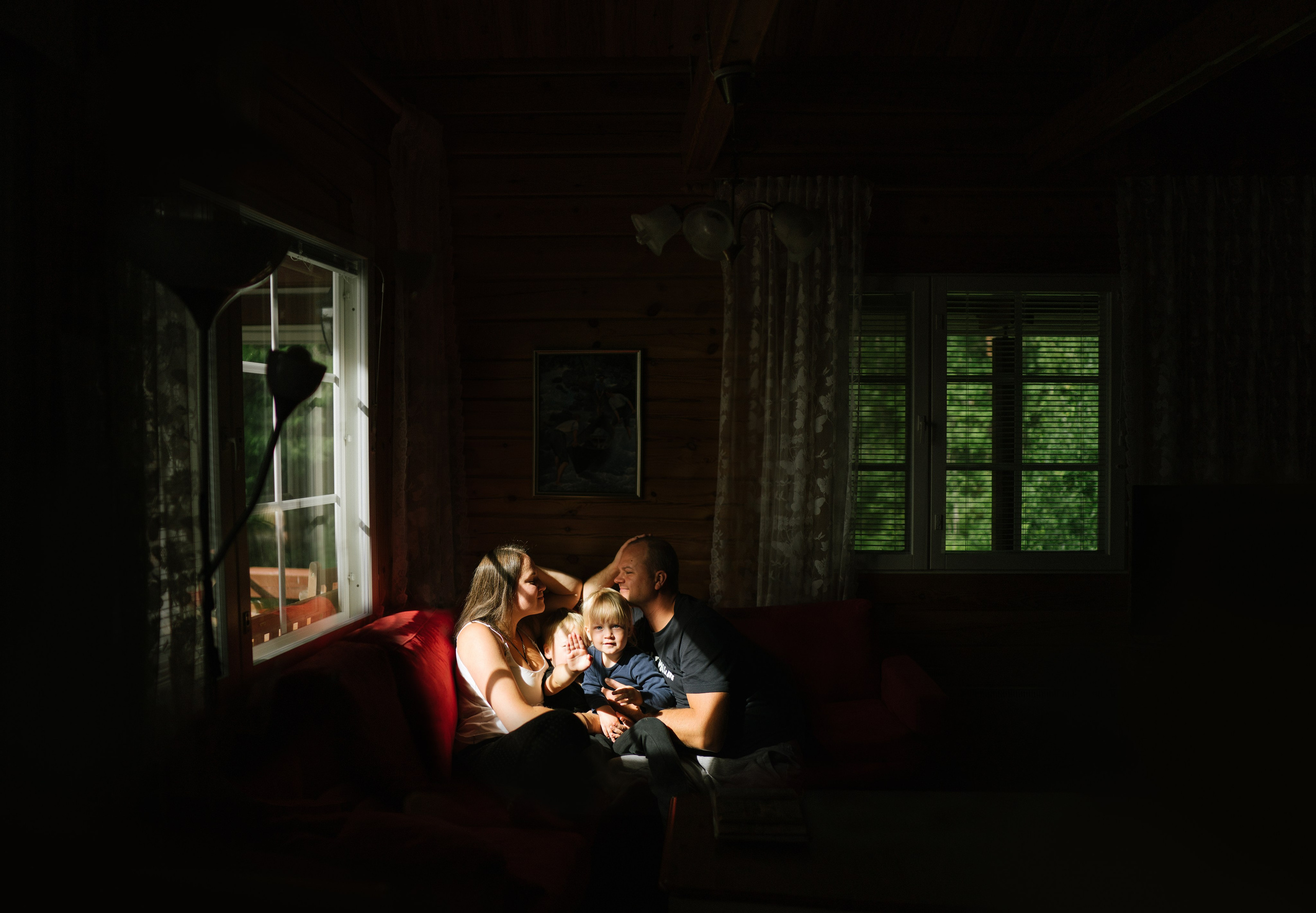 Фотосессия семьи на даче. Детский, семейный и ньюборн фотограф в Москве Юлия Шуарт