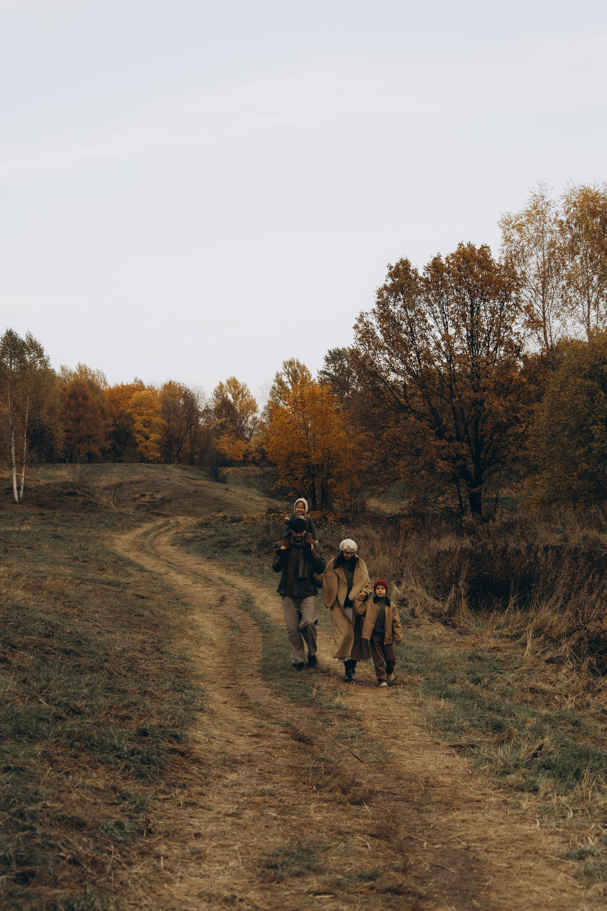 Теплая осенняя история. Семейный фотограф в Москве Лоншакова Кристина