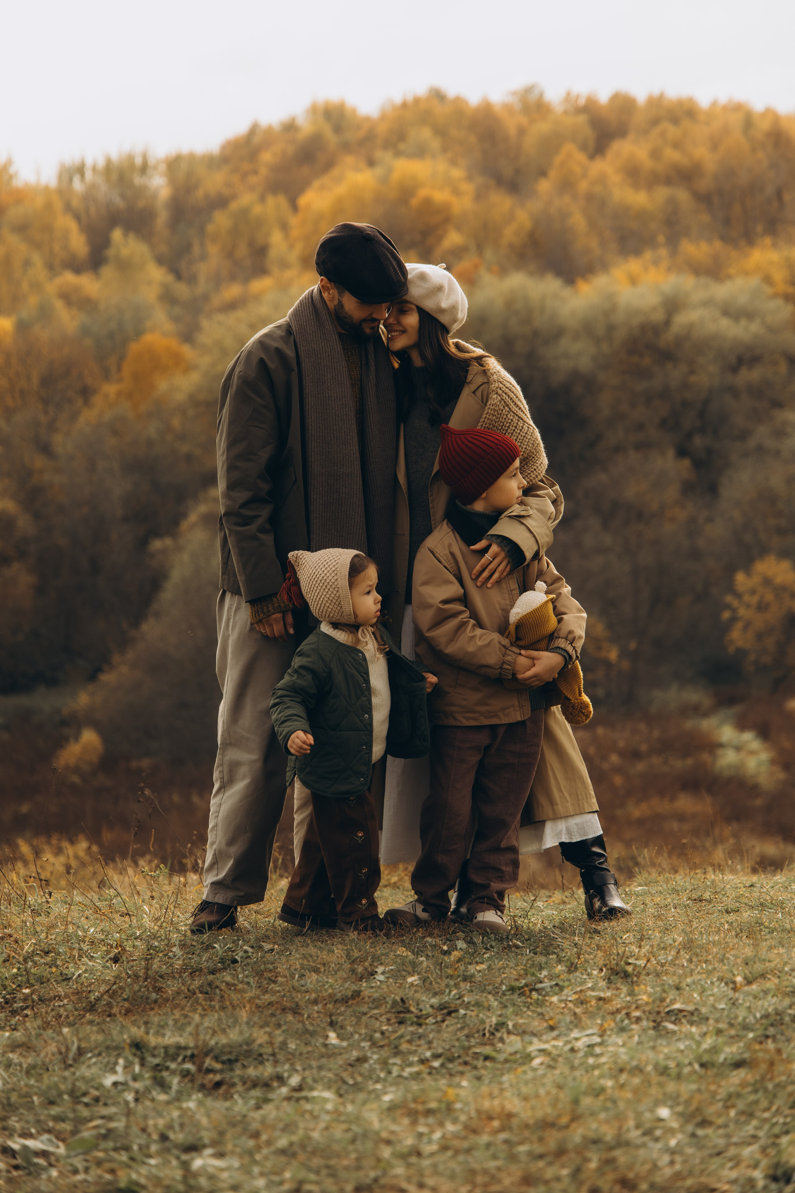 Теплая осенняя история. Семейный фотограф в Москве Лоншакова Кристина