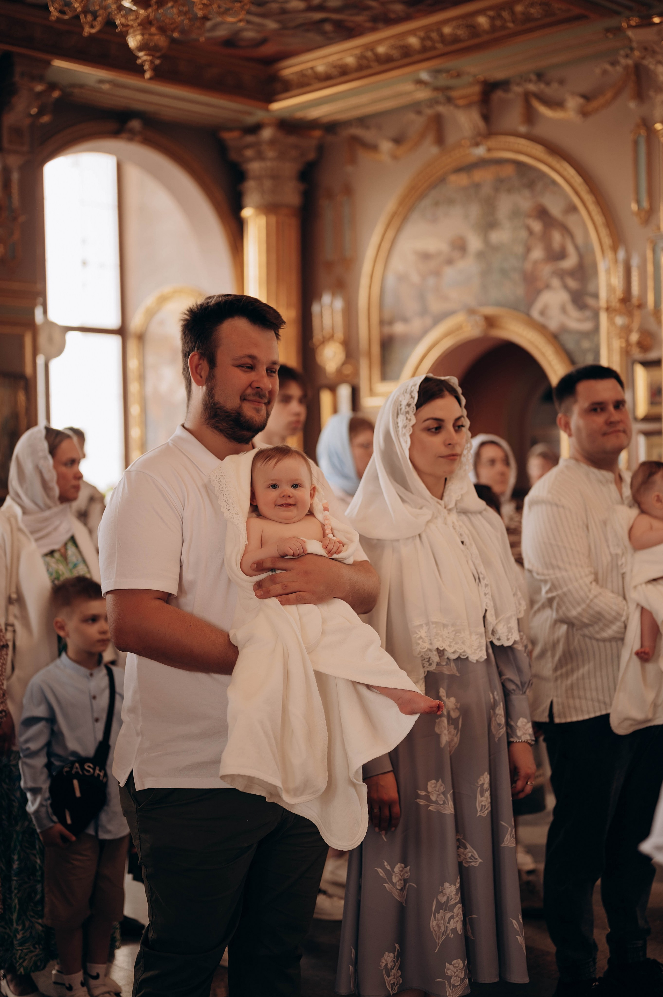 Таинство Крещения. Фотограф Юлия Щербакова