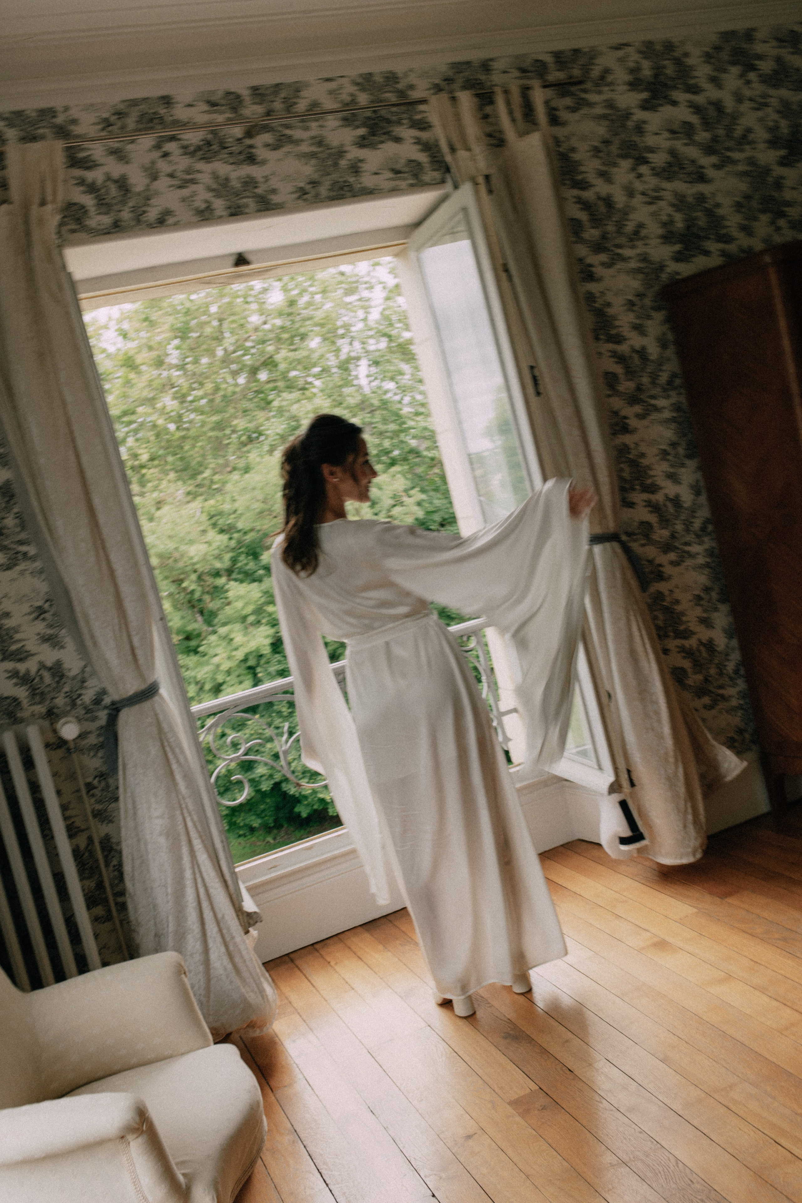 Pendant la pluie. Photographe à Paris