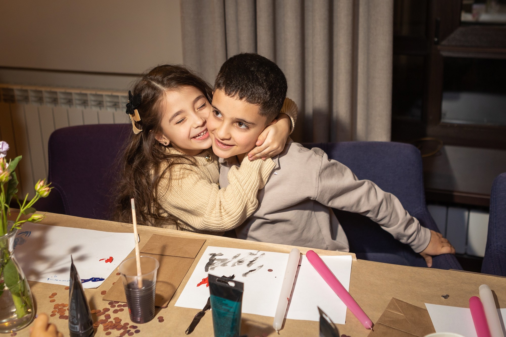 День Рождения Софьи и Лизы в ресторане «Ностальгия». Фотограф в Оренбурге. Профессиональный фотограф