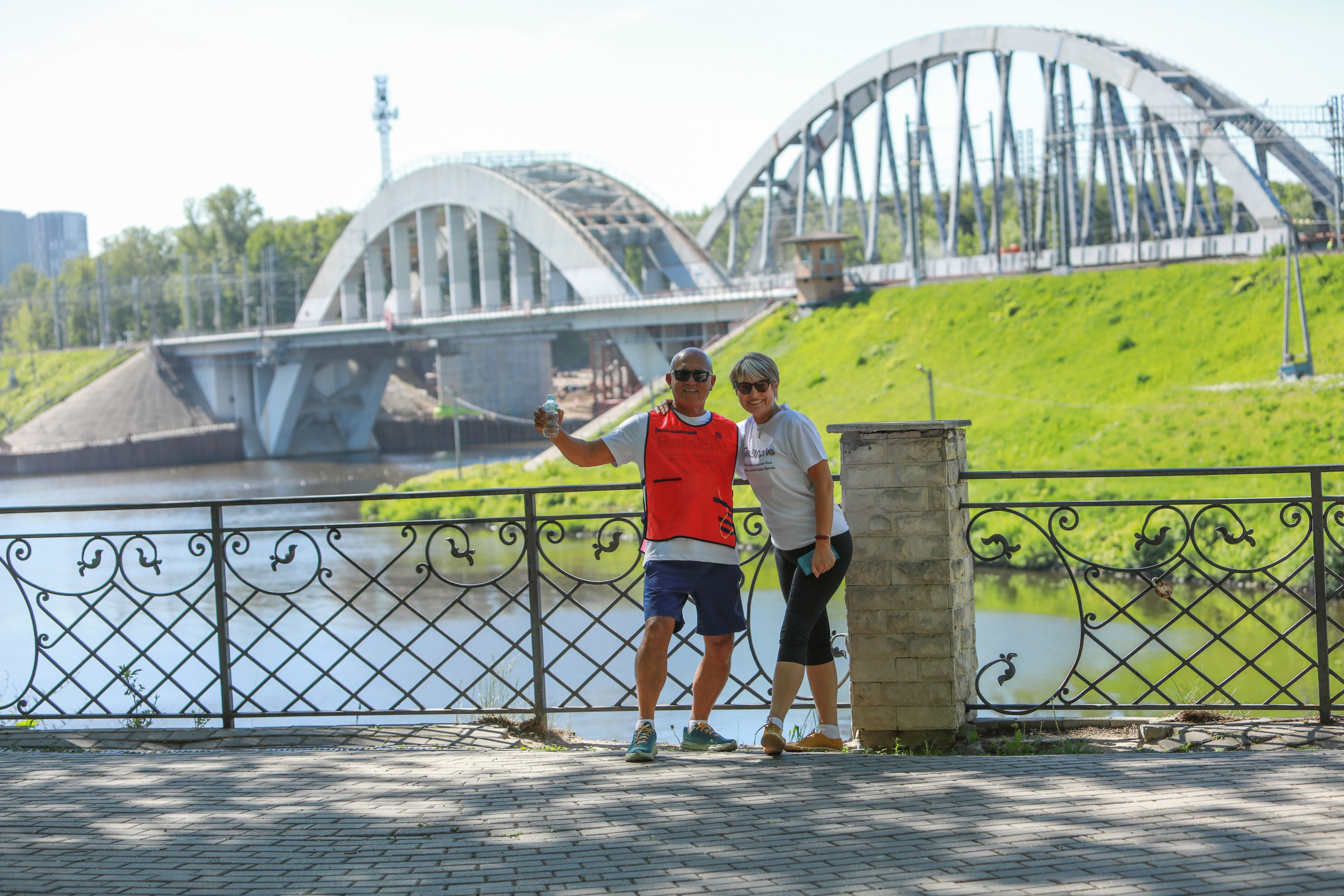 Французские гости на 5 вёрсты в Химках, 25.05.24 г. Фотограф Сергей Ловкий