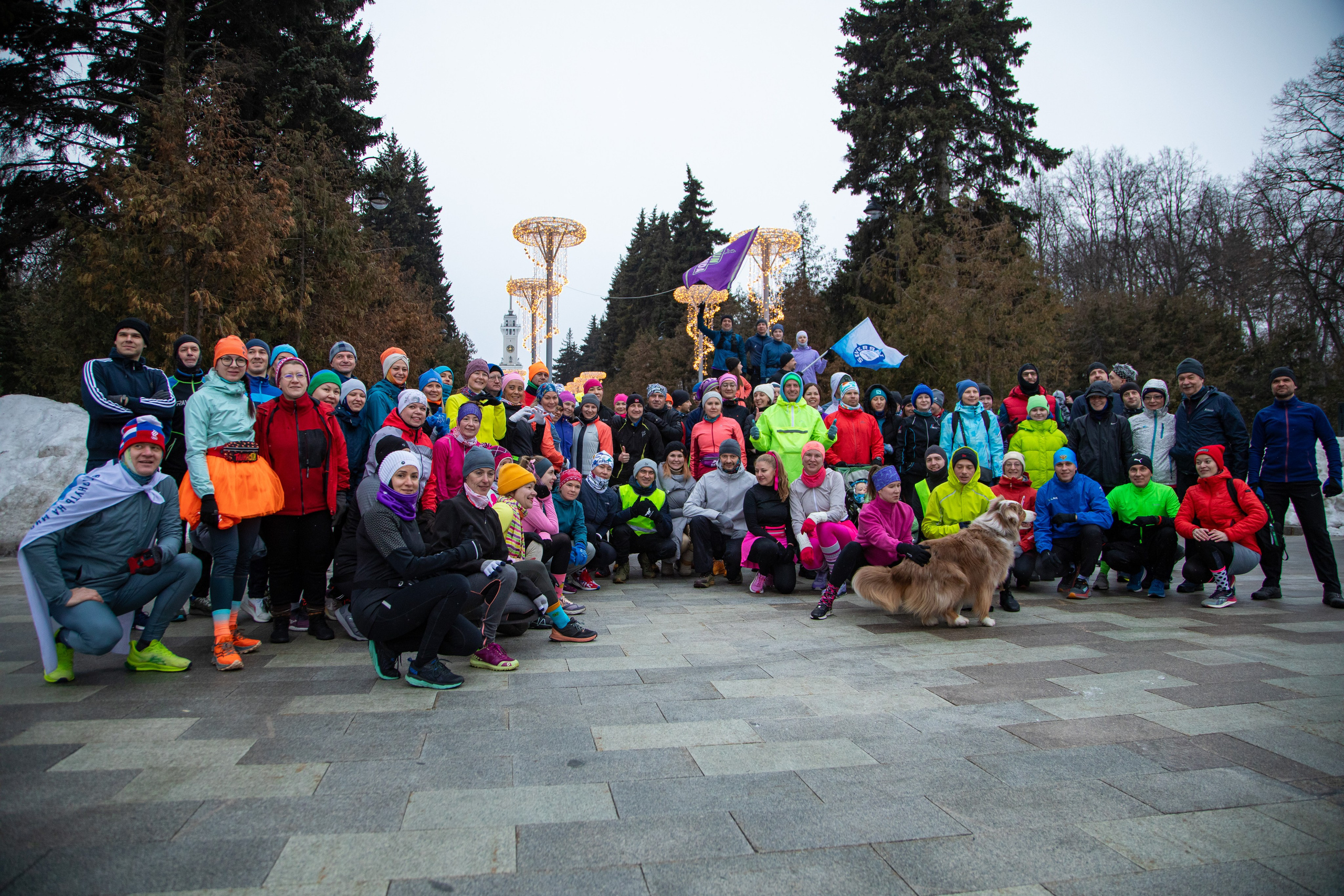 Забег 8 Марта, Речной вокзал. Фотограф Сергей Ловкий