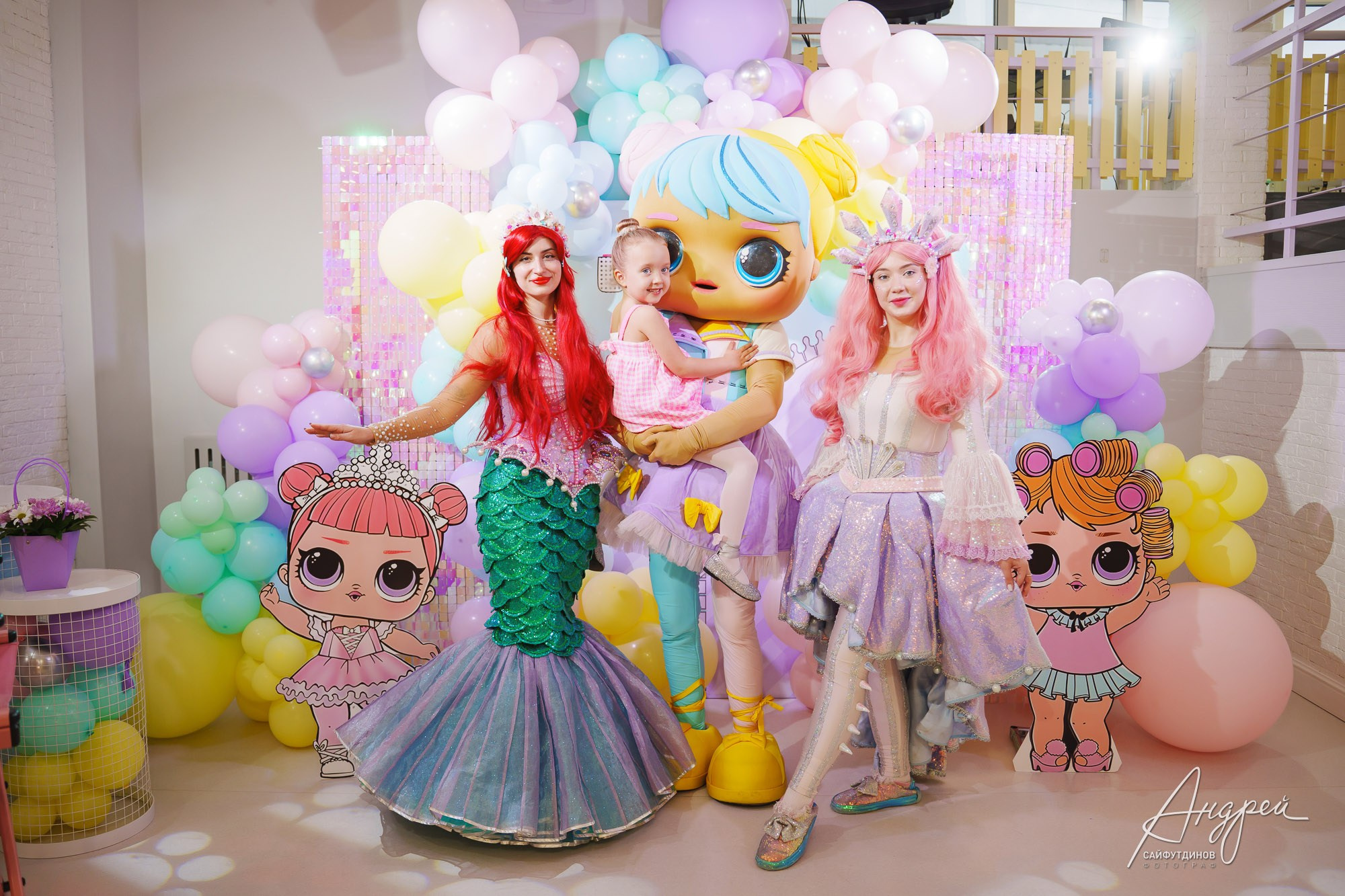 Профессиональная фотосъёмка на День рождения в Ростове — студийная и репортажная. Свадебный и семейный фотограф в Ростове-на-Дону. Андрей Сайфутдинов