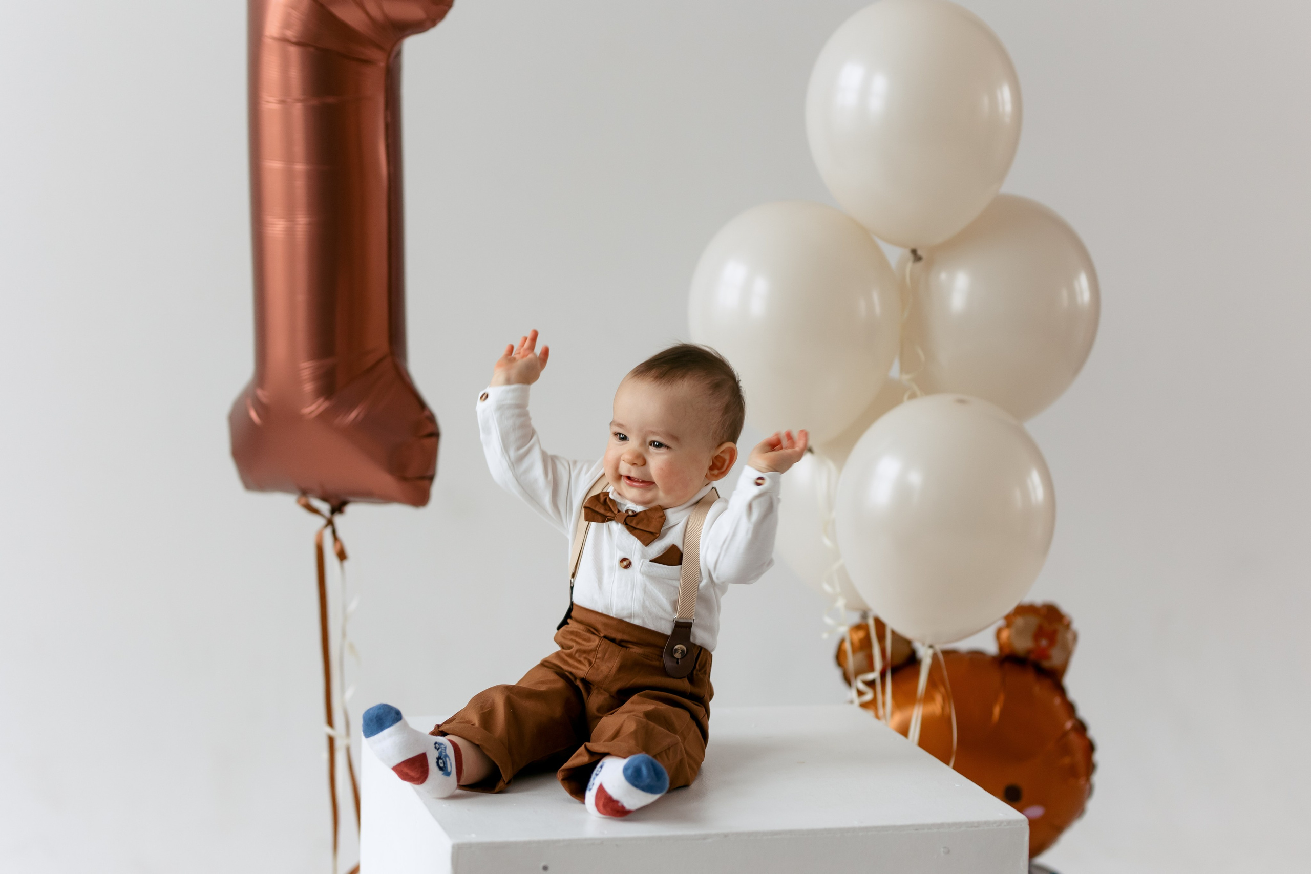 Мишка и шарики. Свадебный и портретный фотограф — Мария Костина