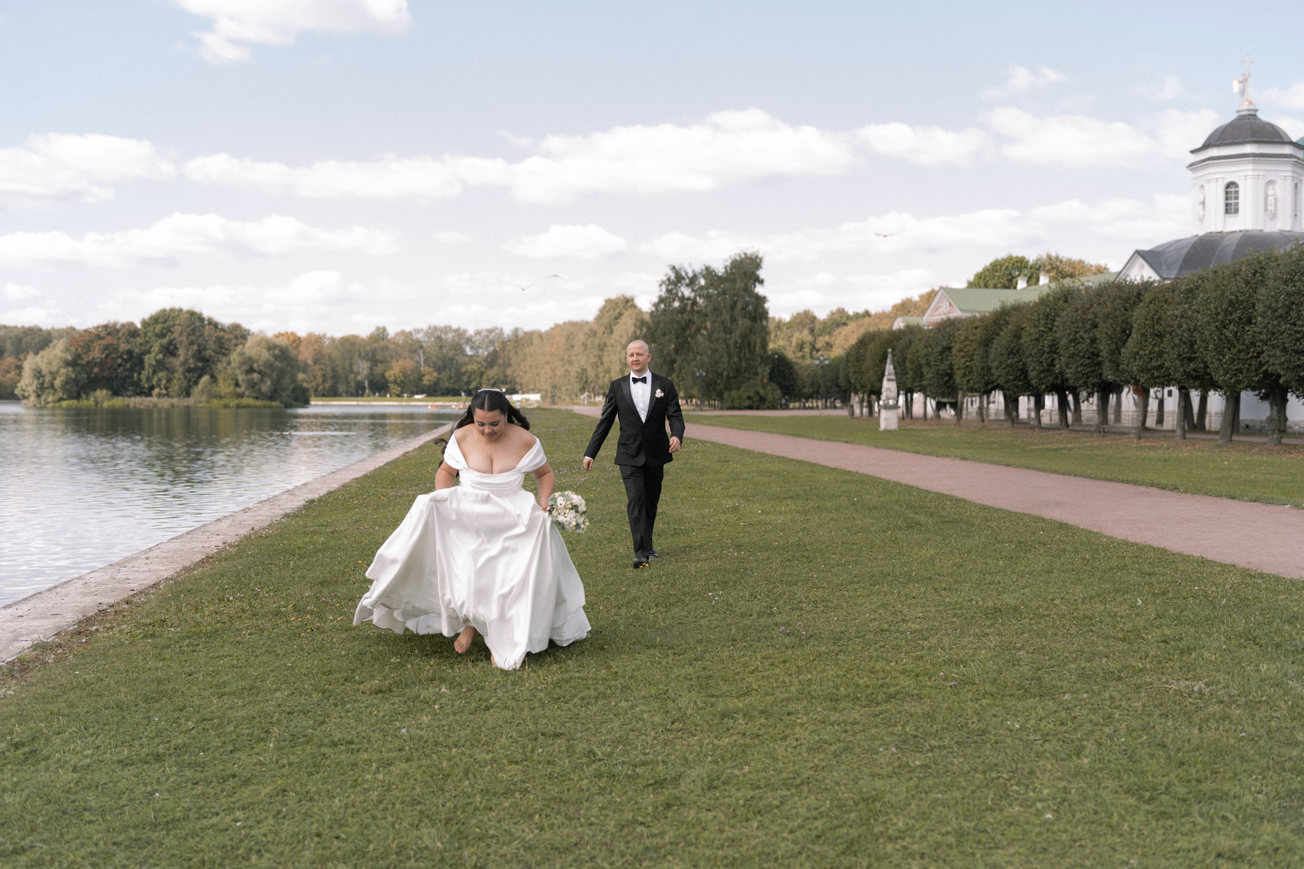 Свадьба в Кусково. Семейный фотограф в Москве Алёна Чача