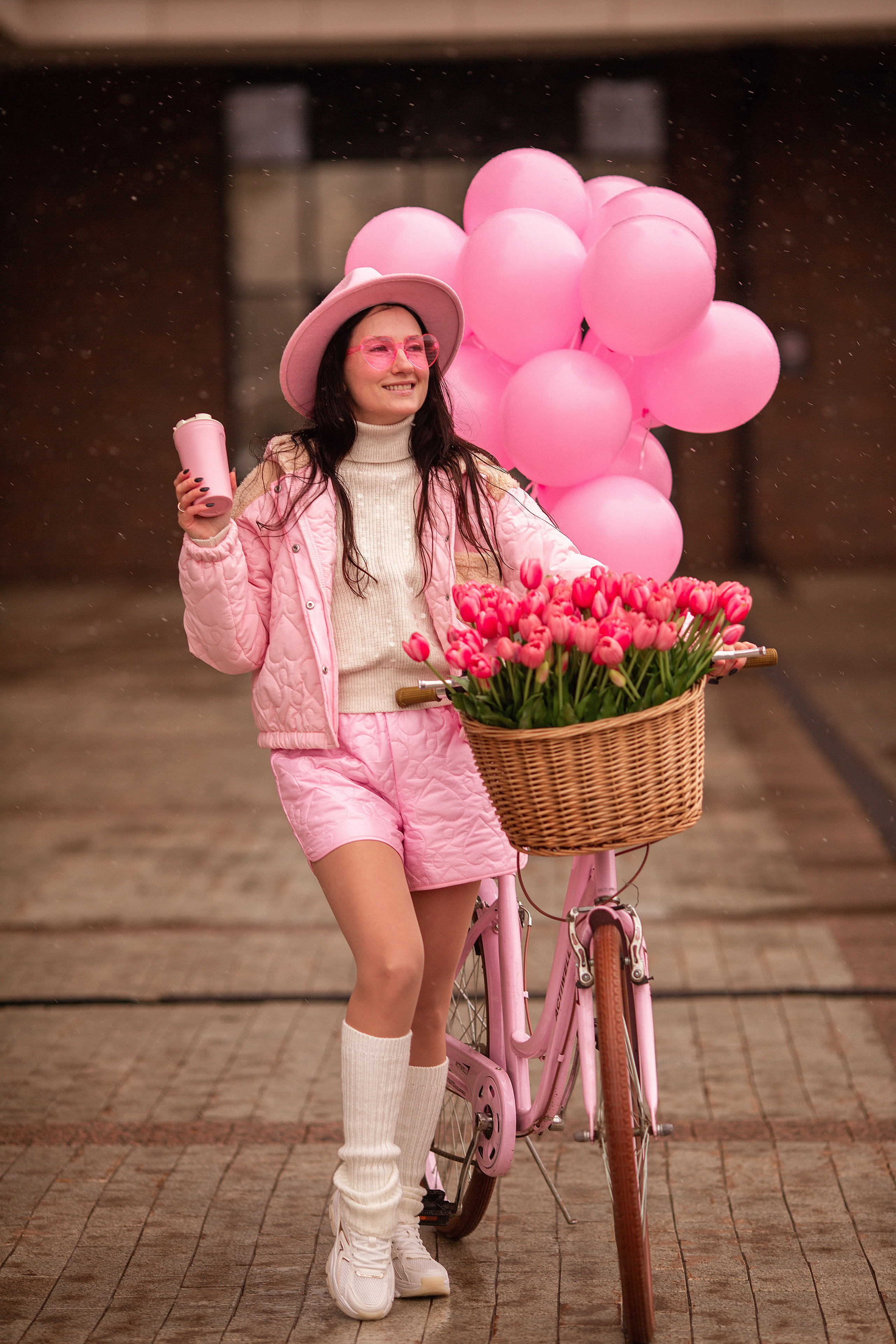 Розовый велосипед. Фотограф Ольга Бобб Нижний Новгород