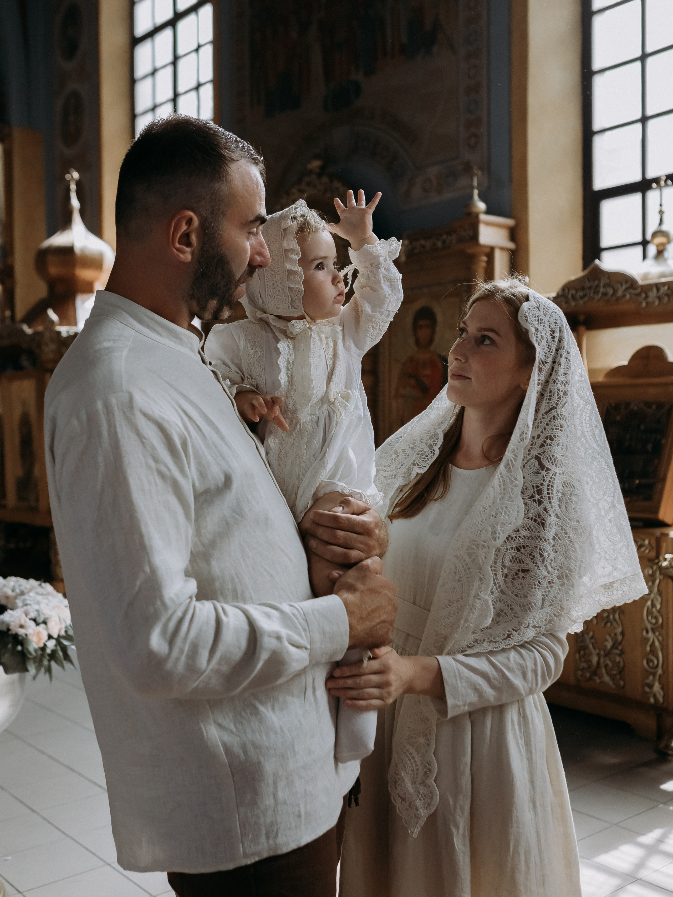 Таинство Крещения Пелагиеи. Фотограф семейный, Венчания Крещения Пятигорск Новопавловск КМВ