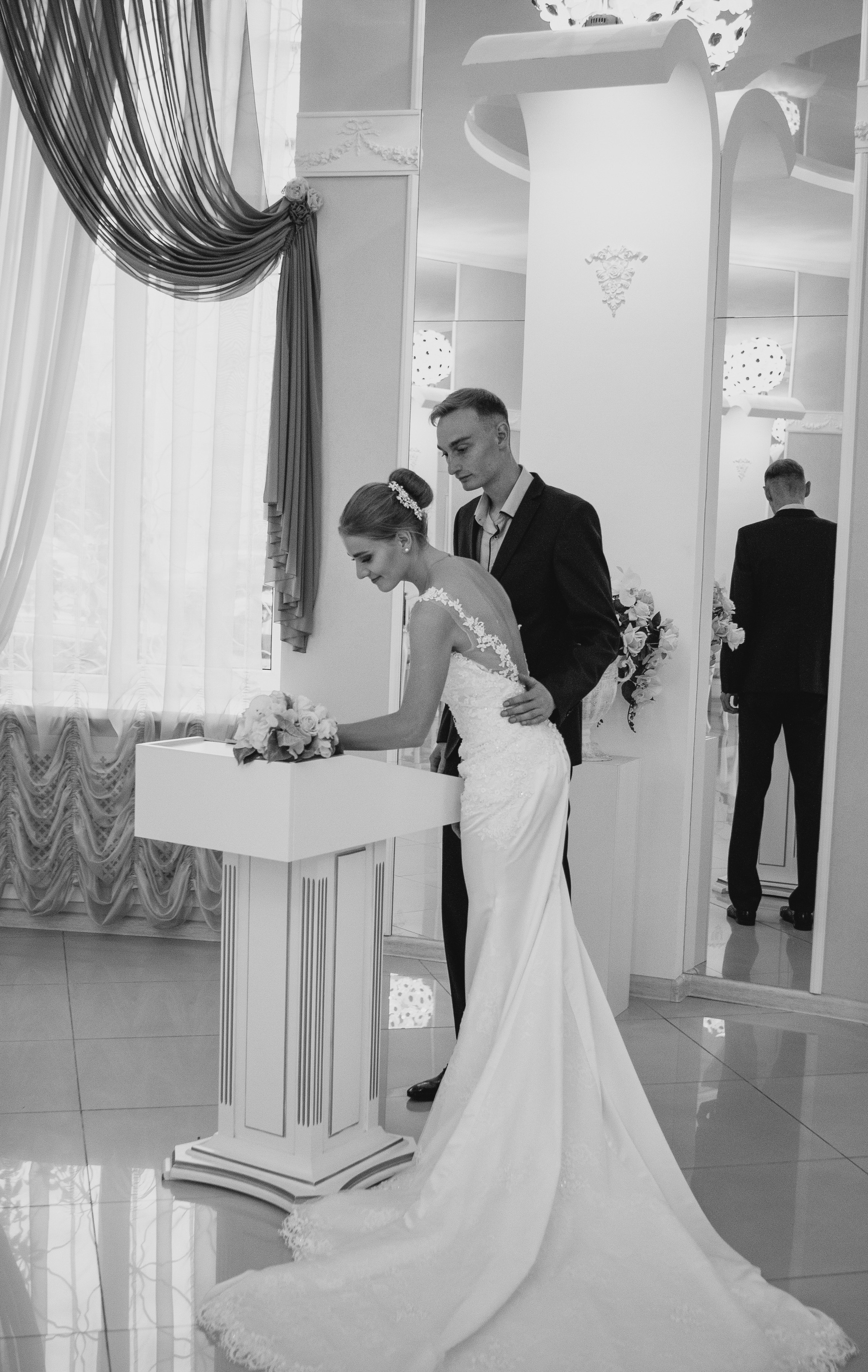 Свадебная регистрация молодожёнов Санкт-Петербург