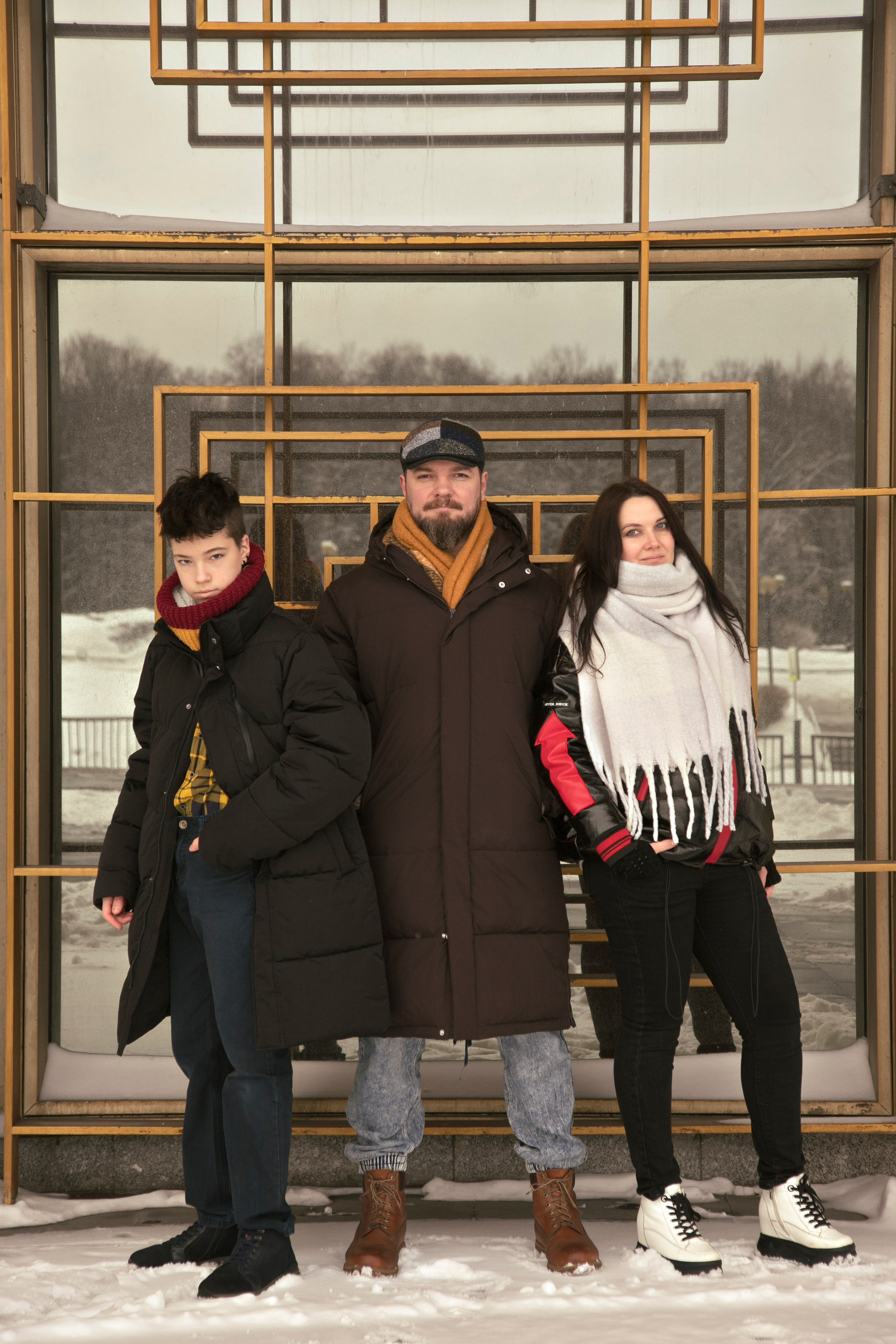 Семейная на улице. Профессиональный фотограф в Москве