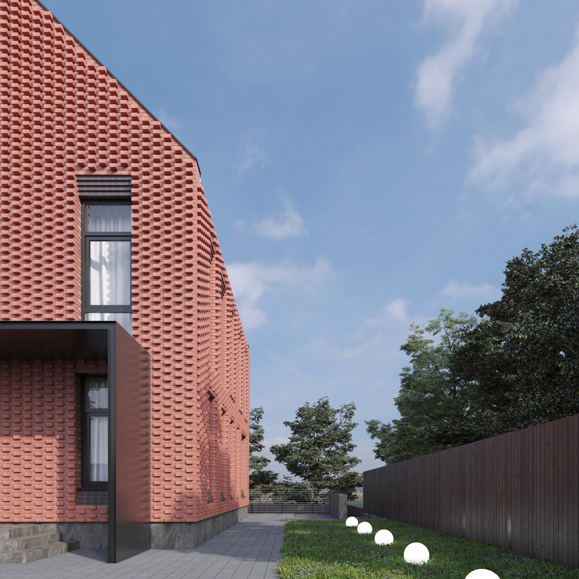 Brick_house. SAAS Селиванов Алексей Архитектурная Студия