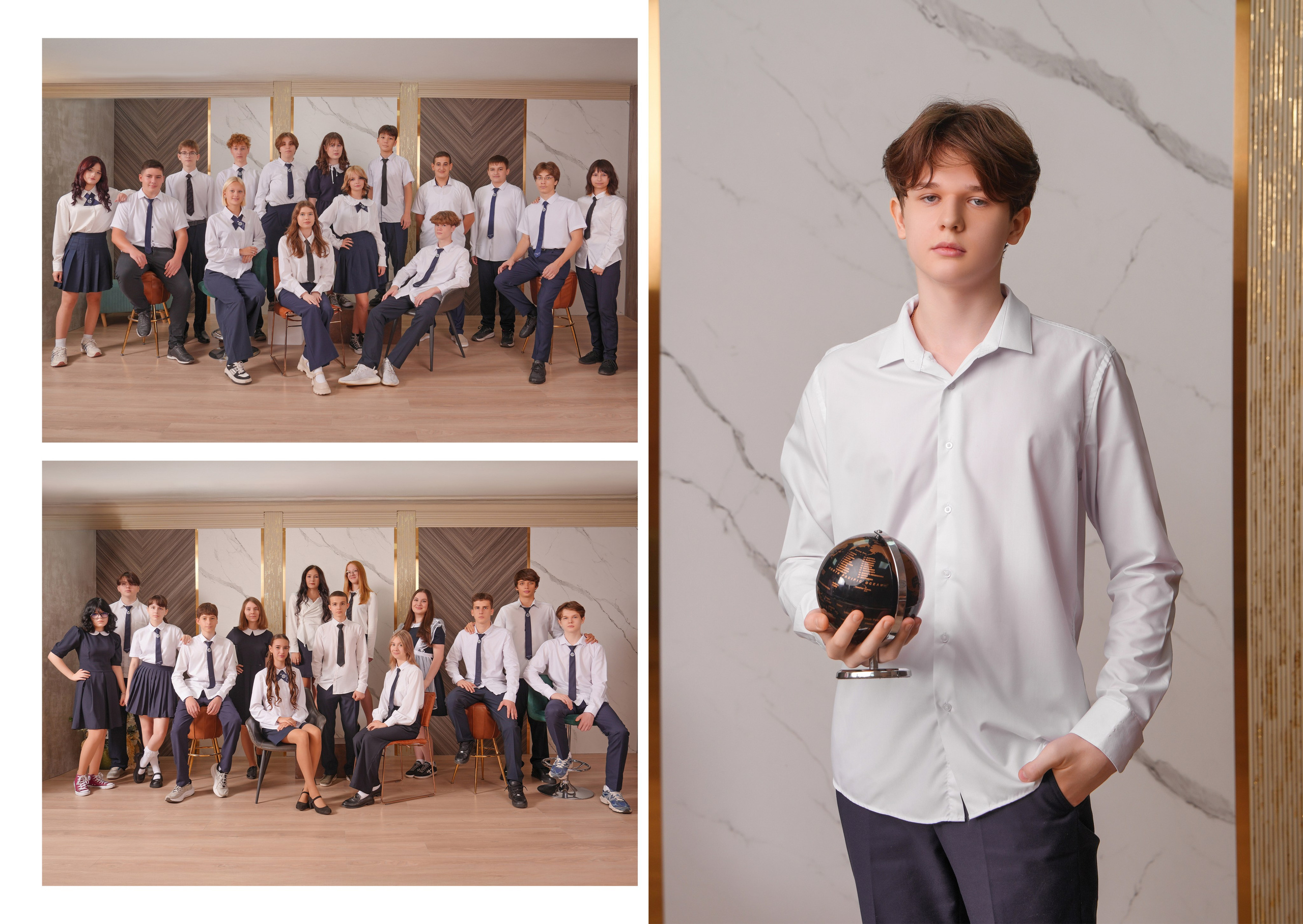 ШКОЛА 6-9Б. Красивый выпускной альбом в Краснодаре