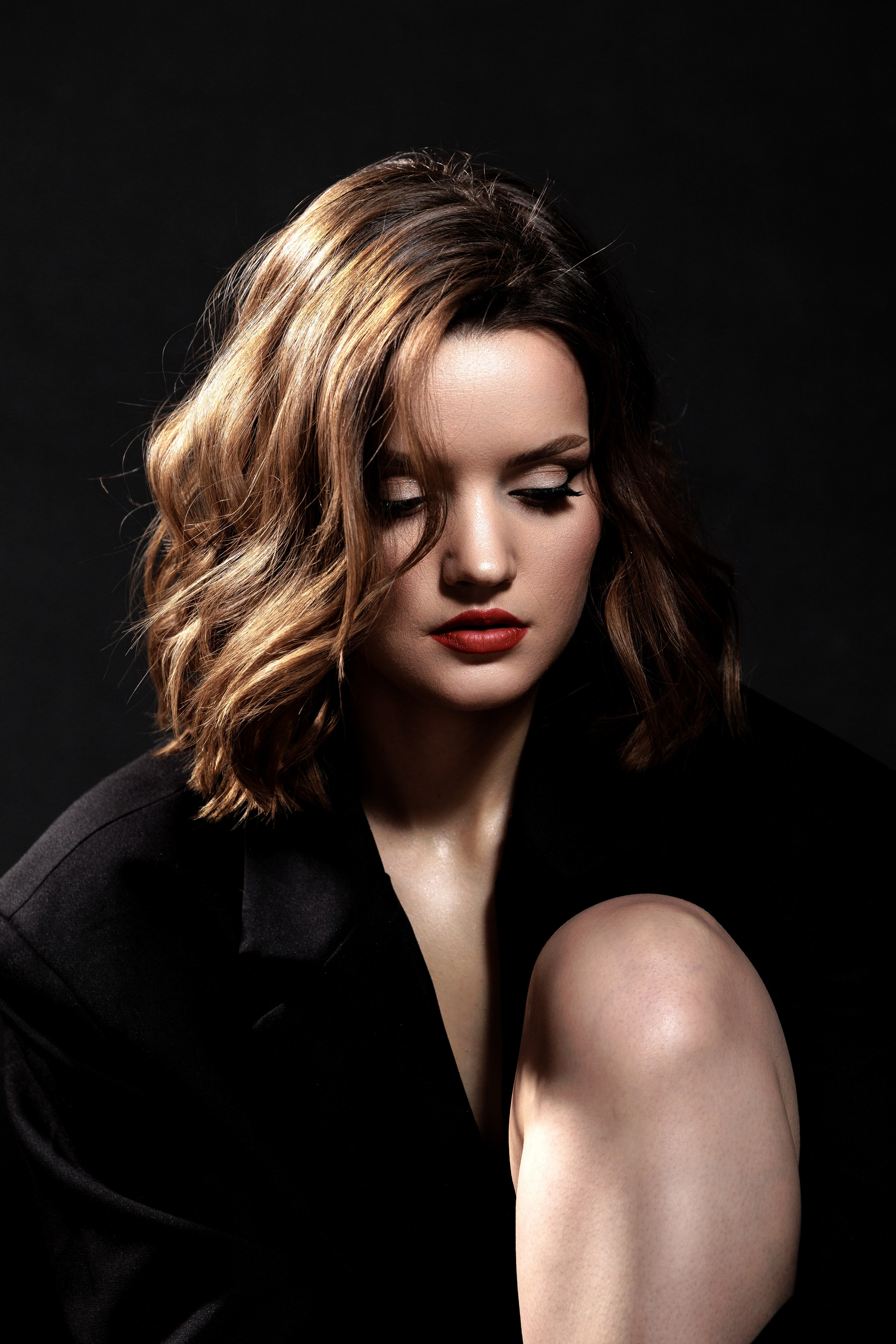 Студийная съемка. Трофимова Ольга, портретный фотограф