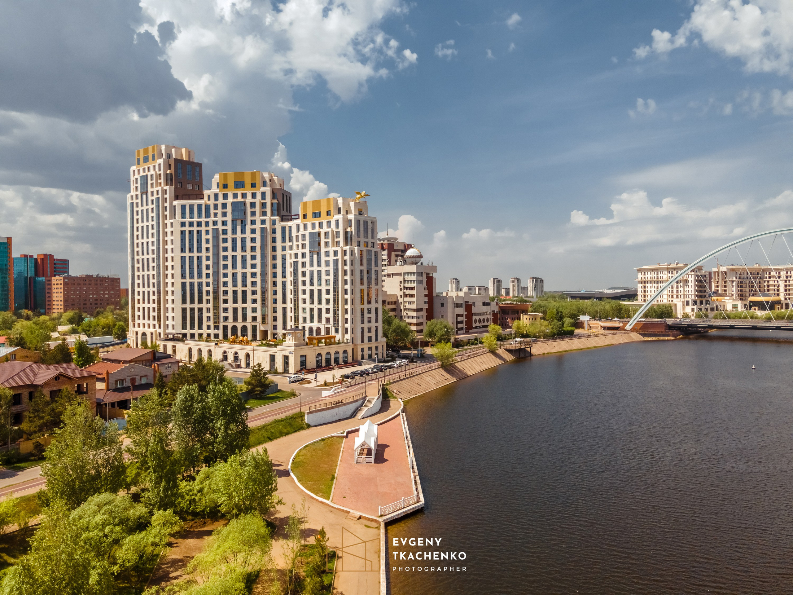 ЖК «Esil Riverside» от BI Group. Архитектурный и интерьерный фотограф в Казахстане
