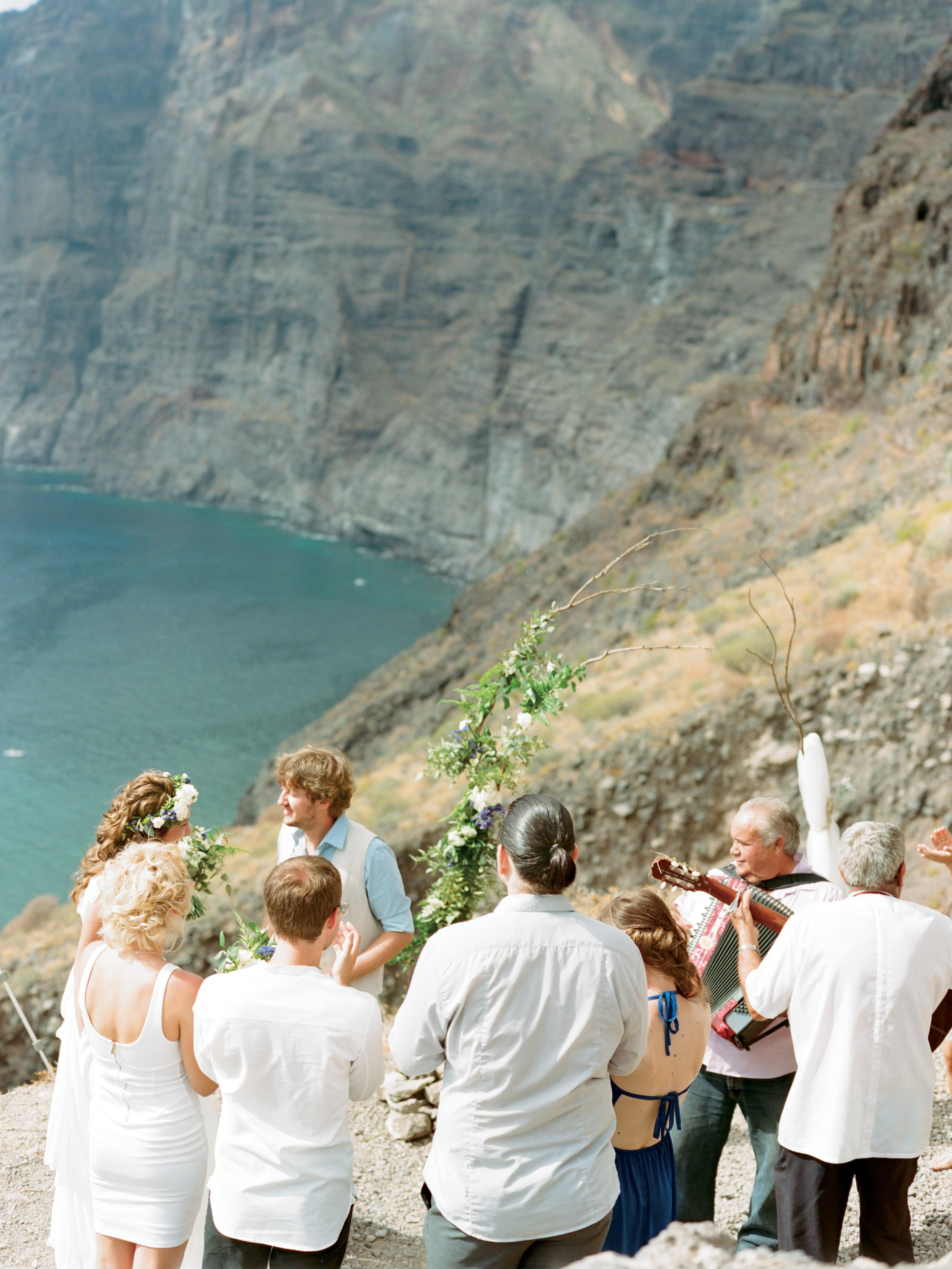 Катерина и Сергей, свадьба на Тенерифе. Изящная фотография | Ксения Милушкина