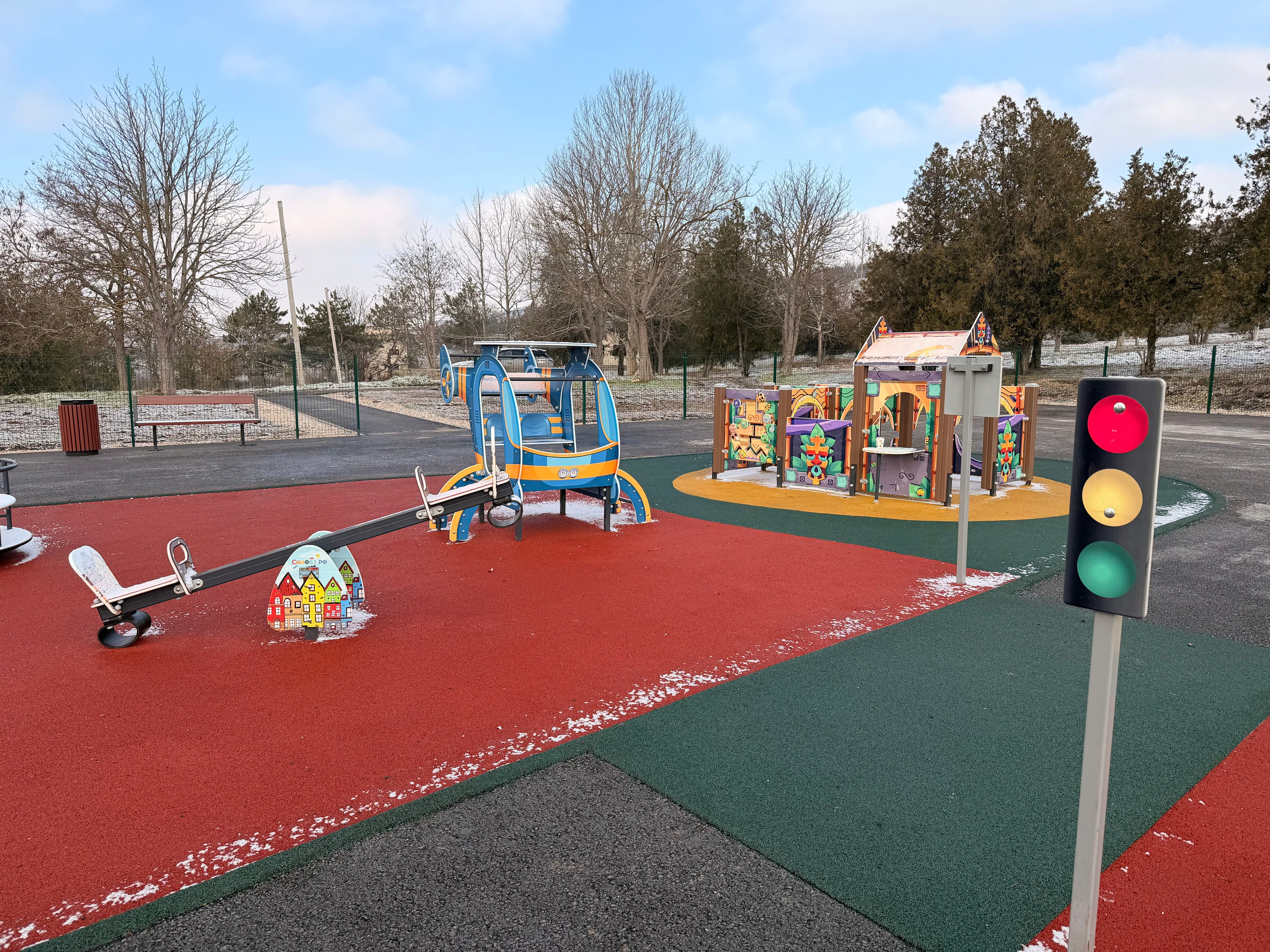 1-я очередь сквера в сельском поселении Долинное, Бахчисарайский район