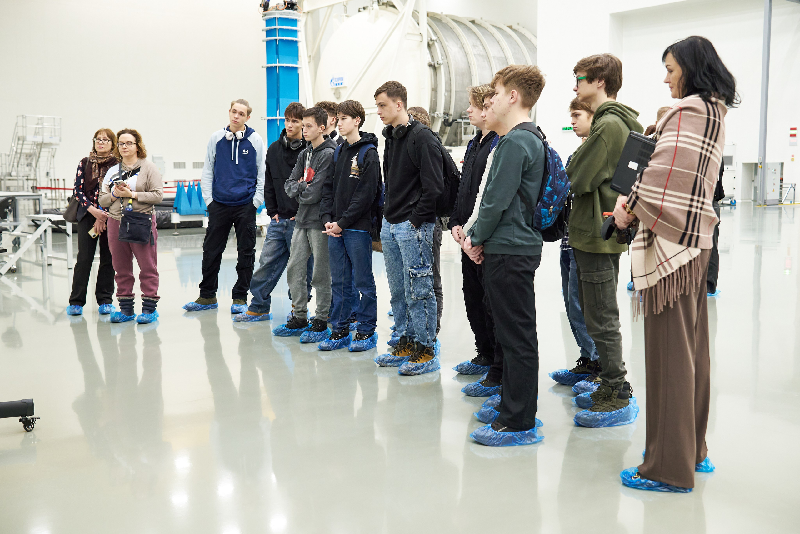 Экскурсия в «Газпром Космические системы». Фотограф Щёлково