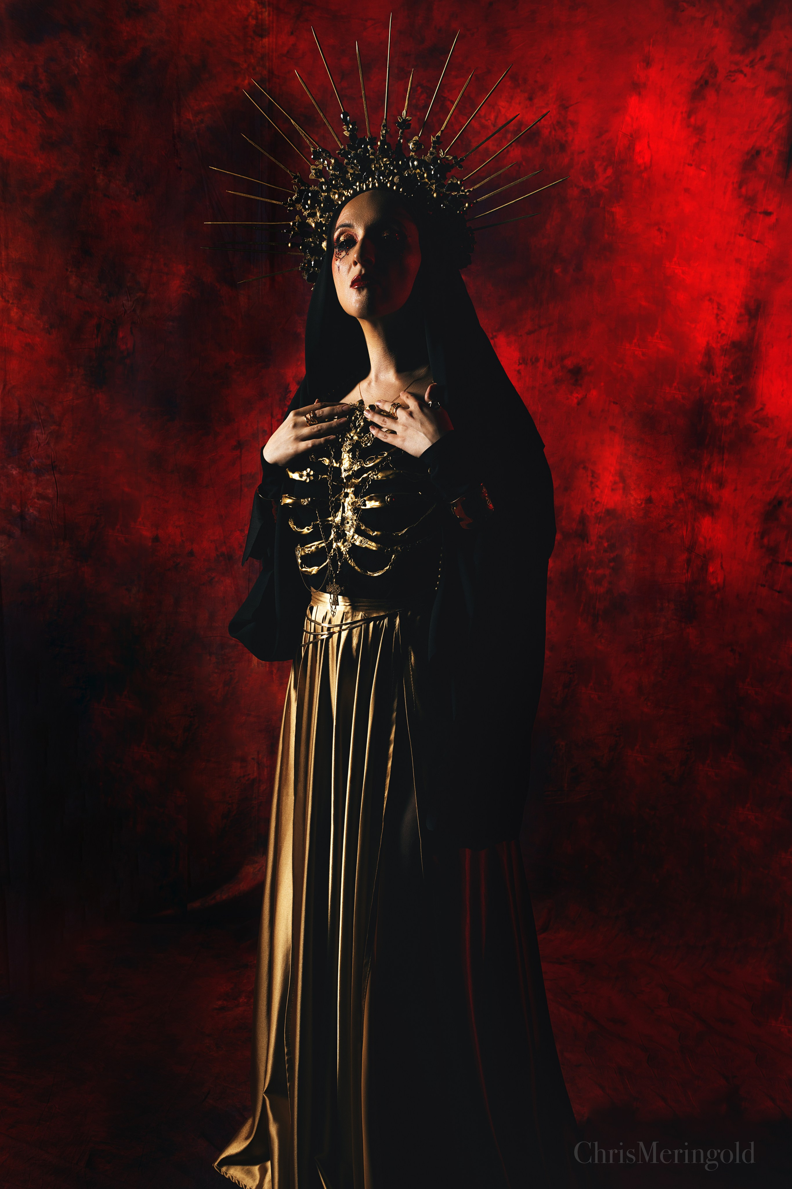 Gothic queen. Портретный фотограф Кристина Лукьянова