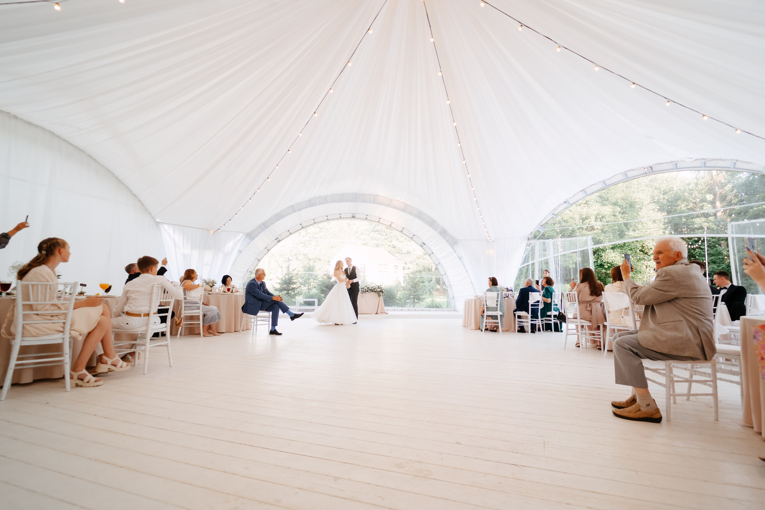 Свадьба загородом в Москве