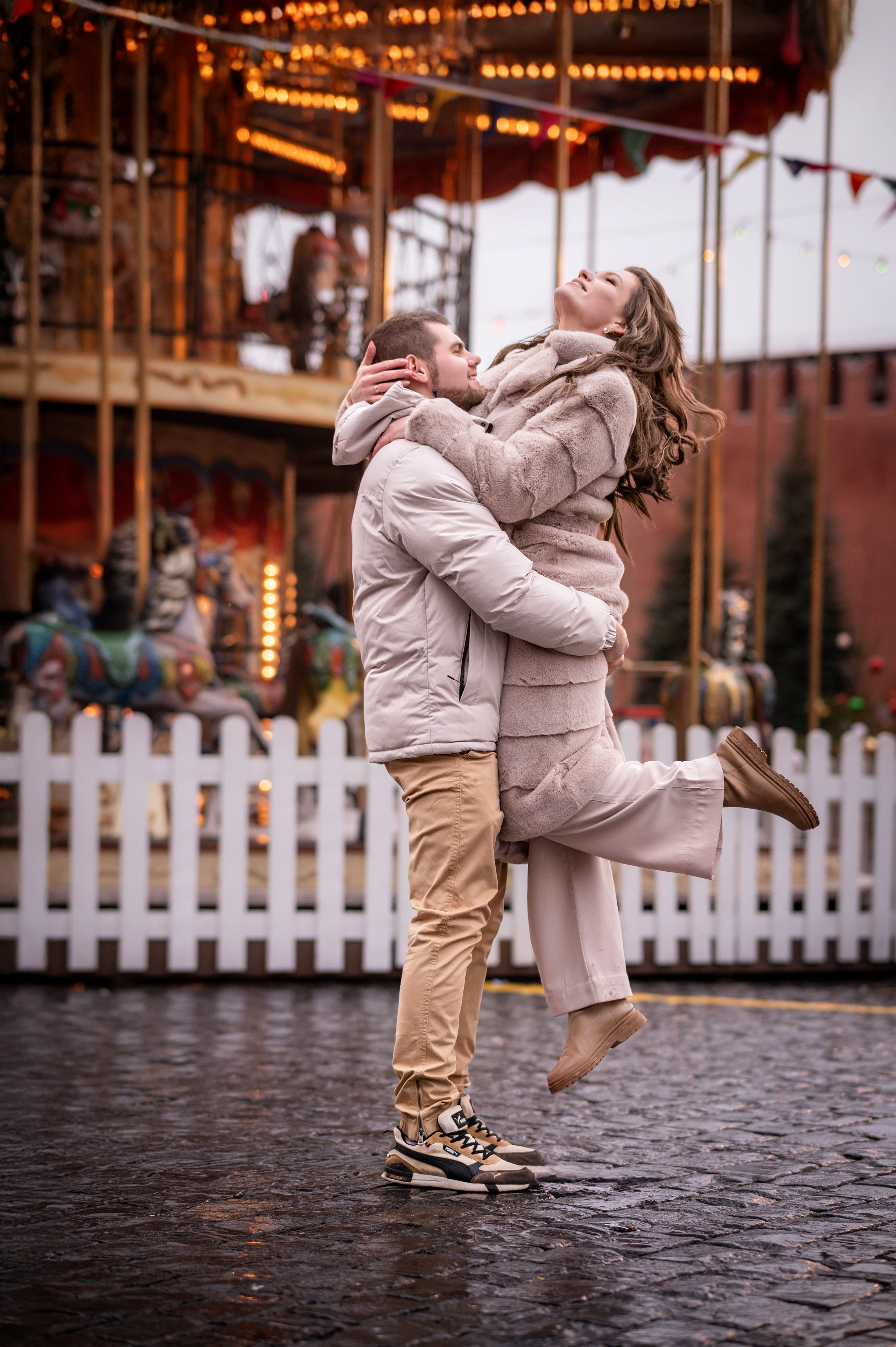 Дарья и Антон на Красной площади