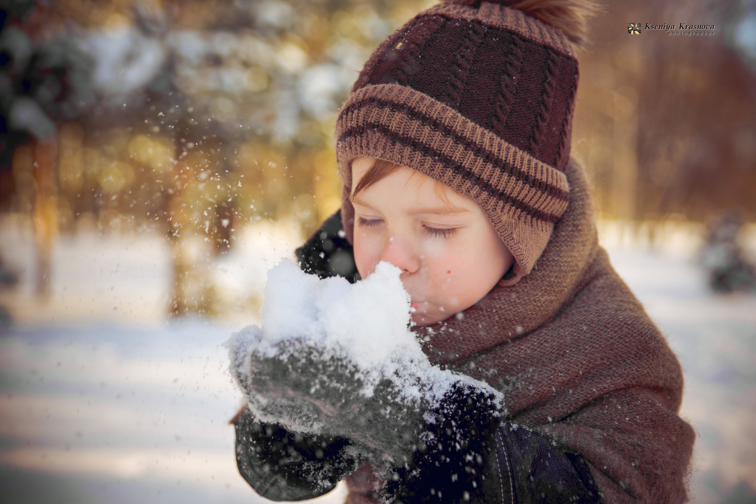 Зима. Свадебный, семейный и портретный фотограф Ксения Краснова