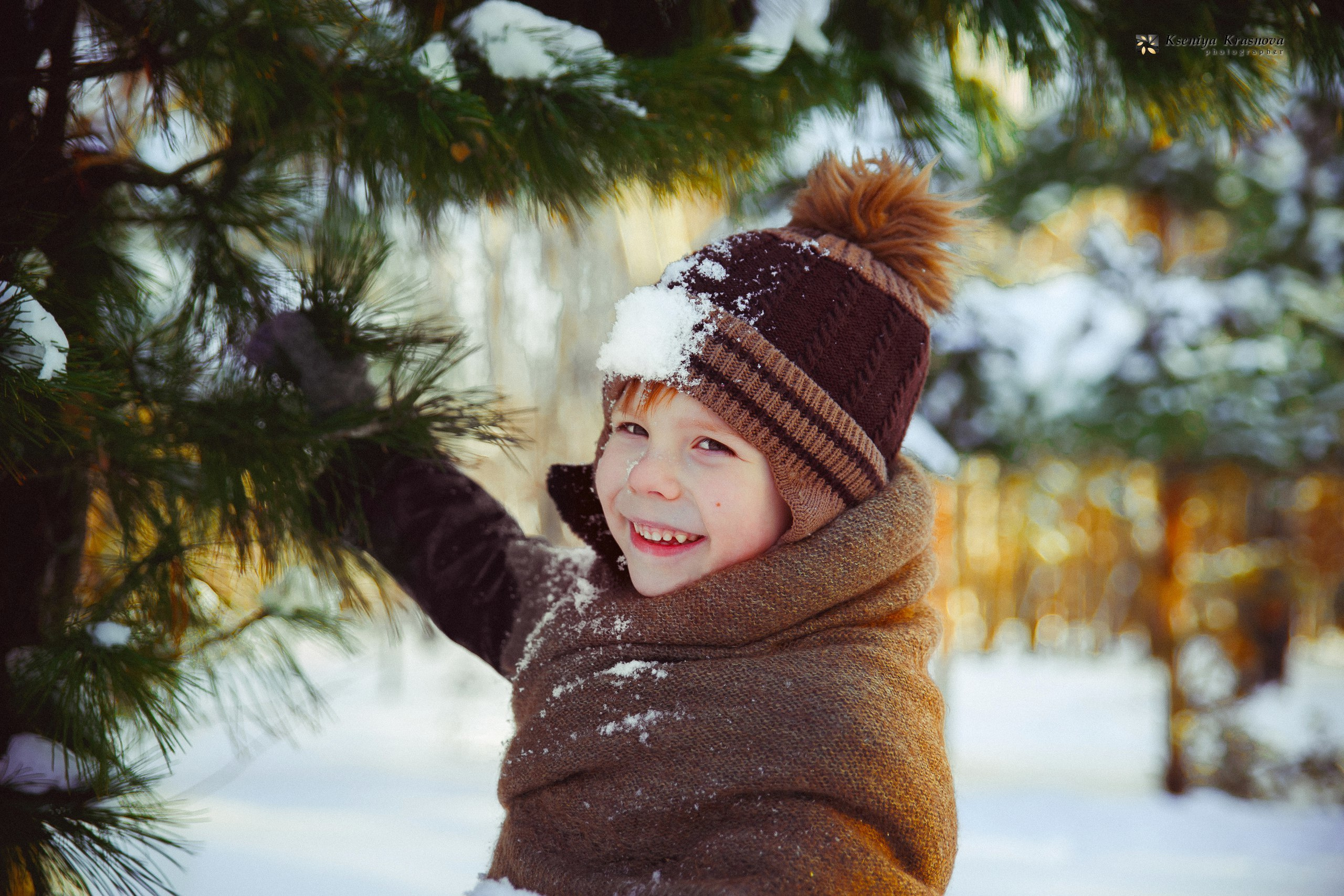 Зима. Свадебный, семейный и портретный фотограф Ксения Краснова