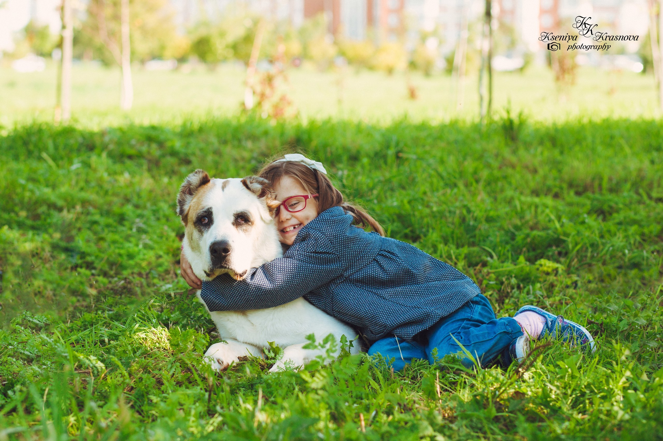 С животными. Свадебный, семейный и портретный фотограф Ксения Краснова