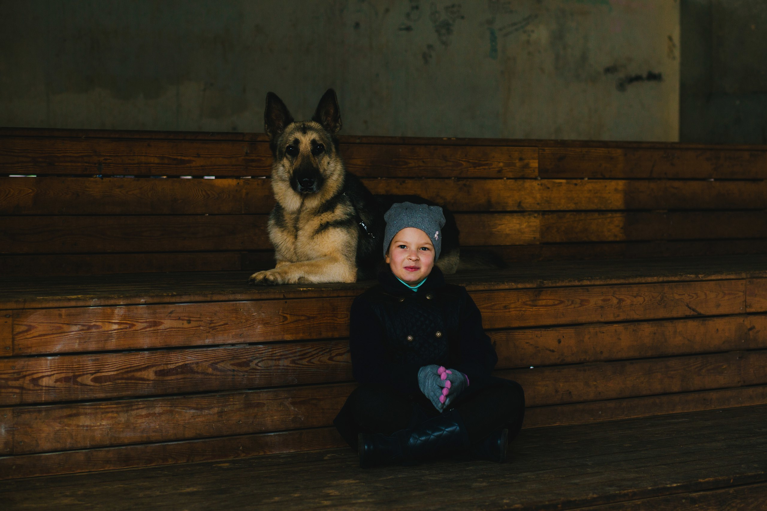 С животными. Свадебный, семейный и портретный фотограф Ксения Краснова