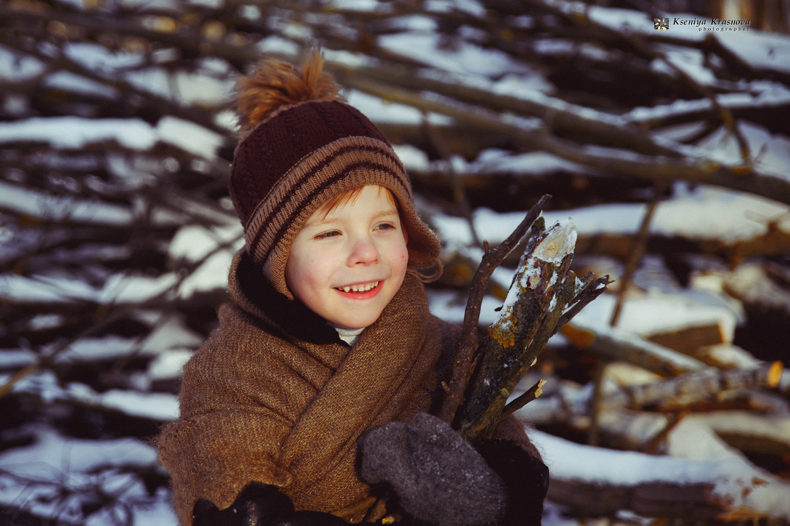 Зима. Свадебный, семейный и портретный фотограф Ксения Краснова