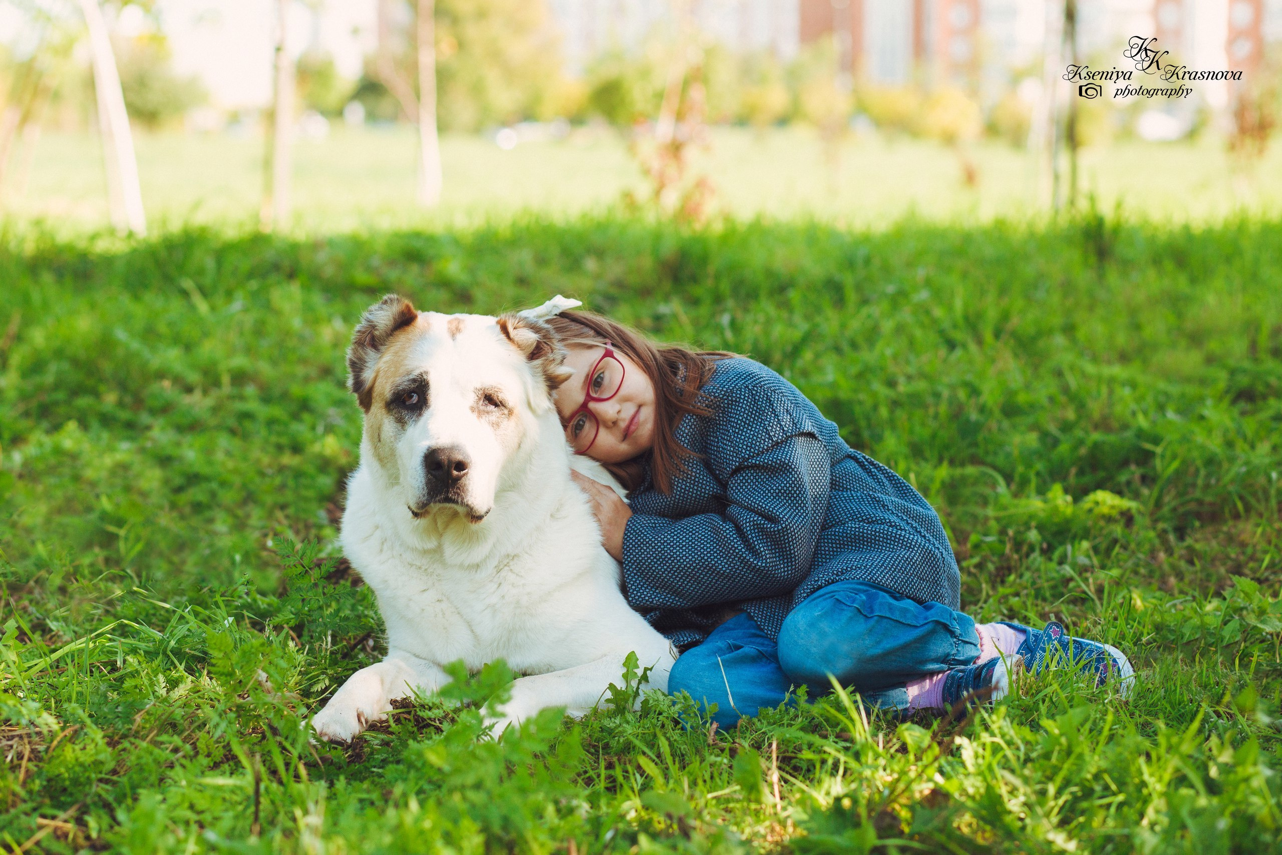 С животными. Свадебный, семейный и портретный фотограф Ксения Краснова