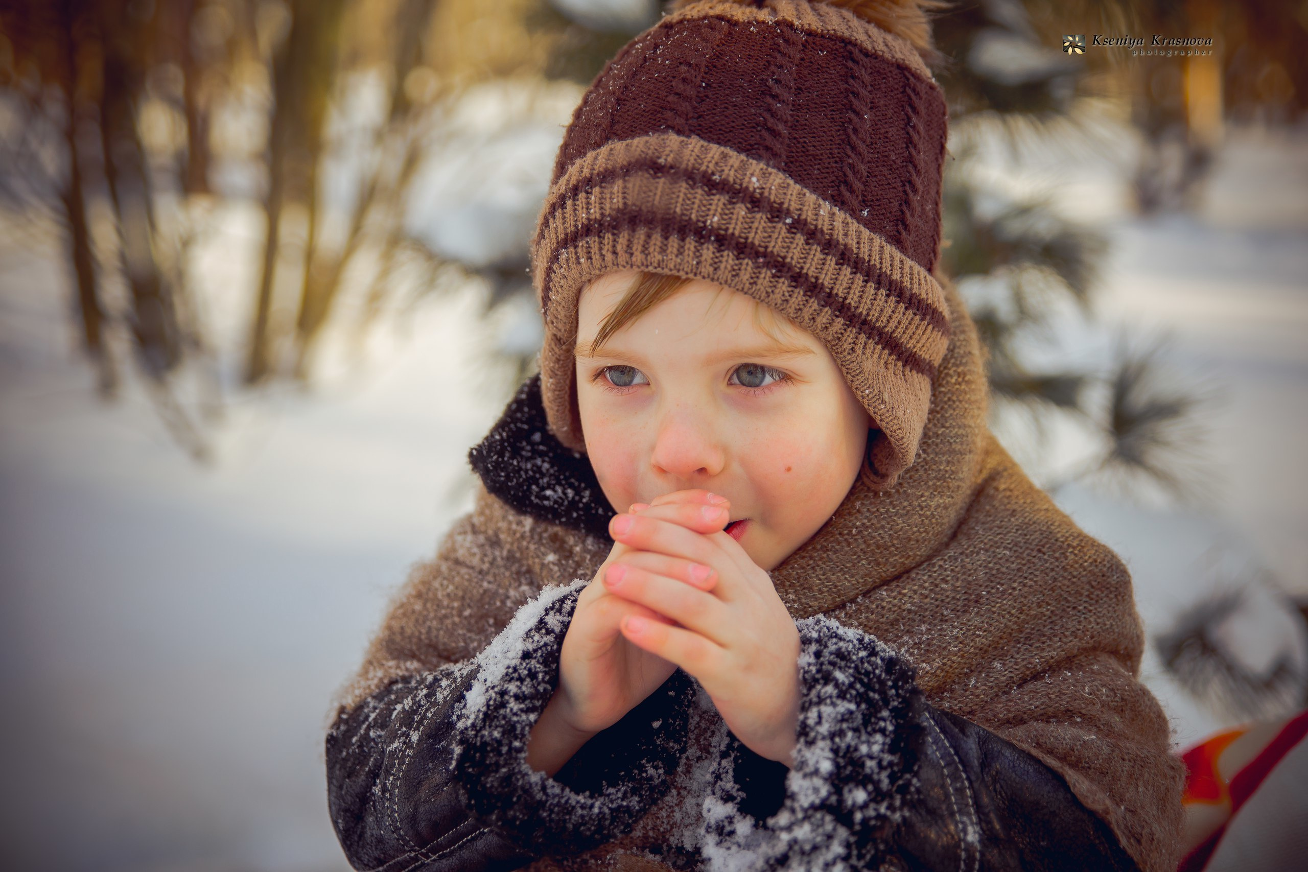 Зима. Свадебный, семейный и портретный фотограф Ксения Краснова