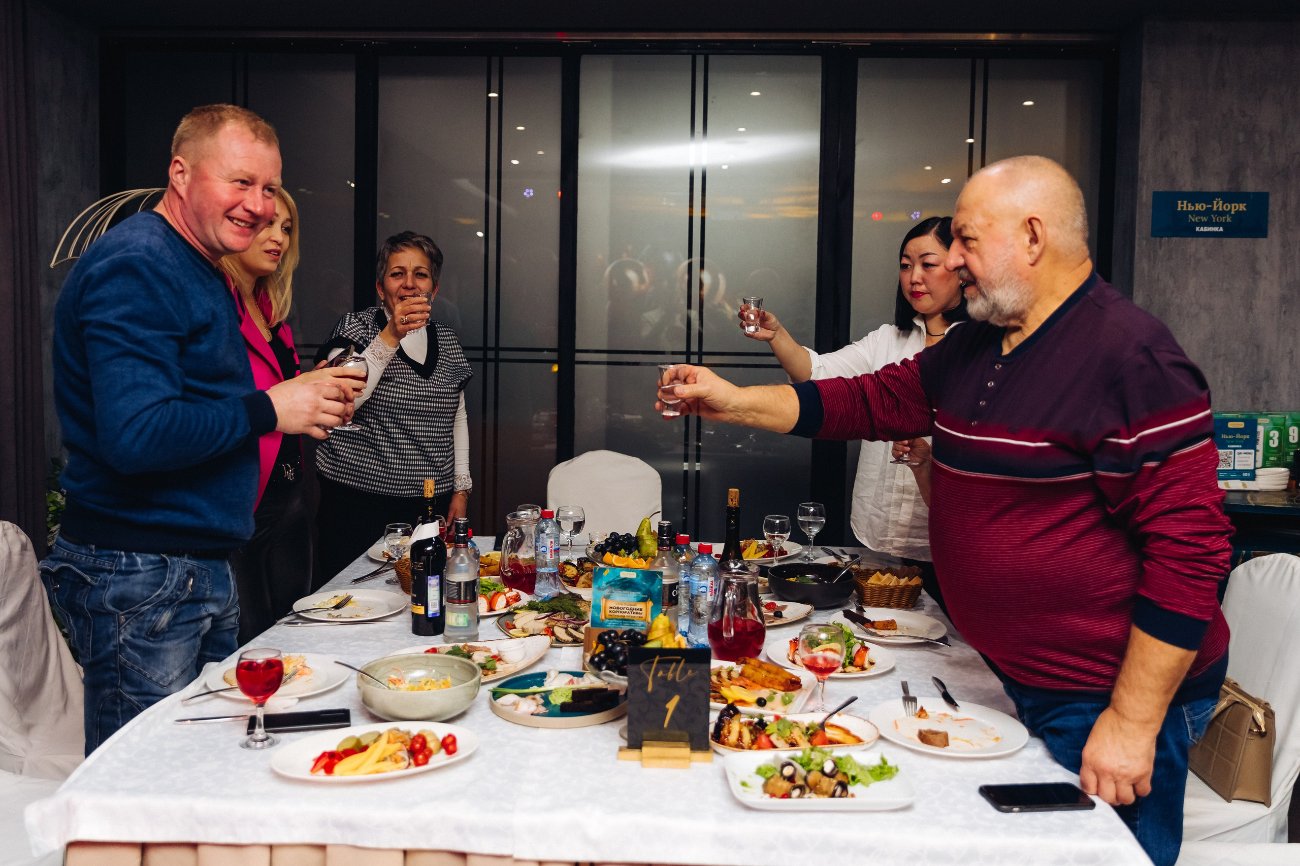 Юбилей в ресторане Вояж. Свадебный и семейный фотограф в Улан-Удэ