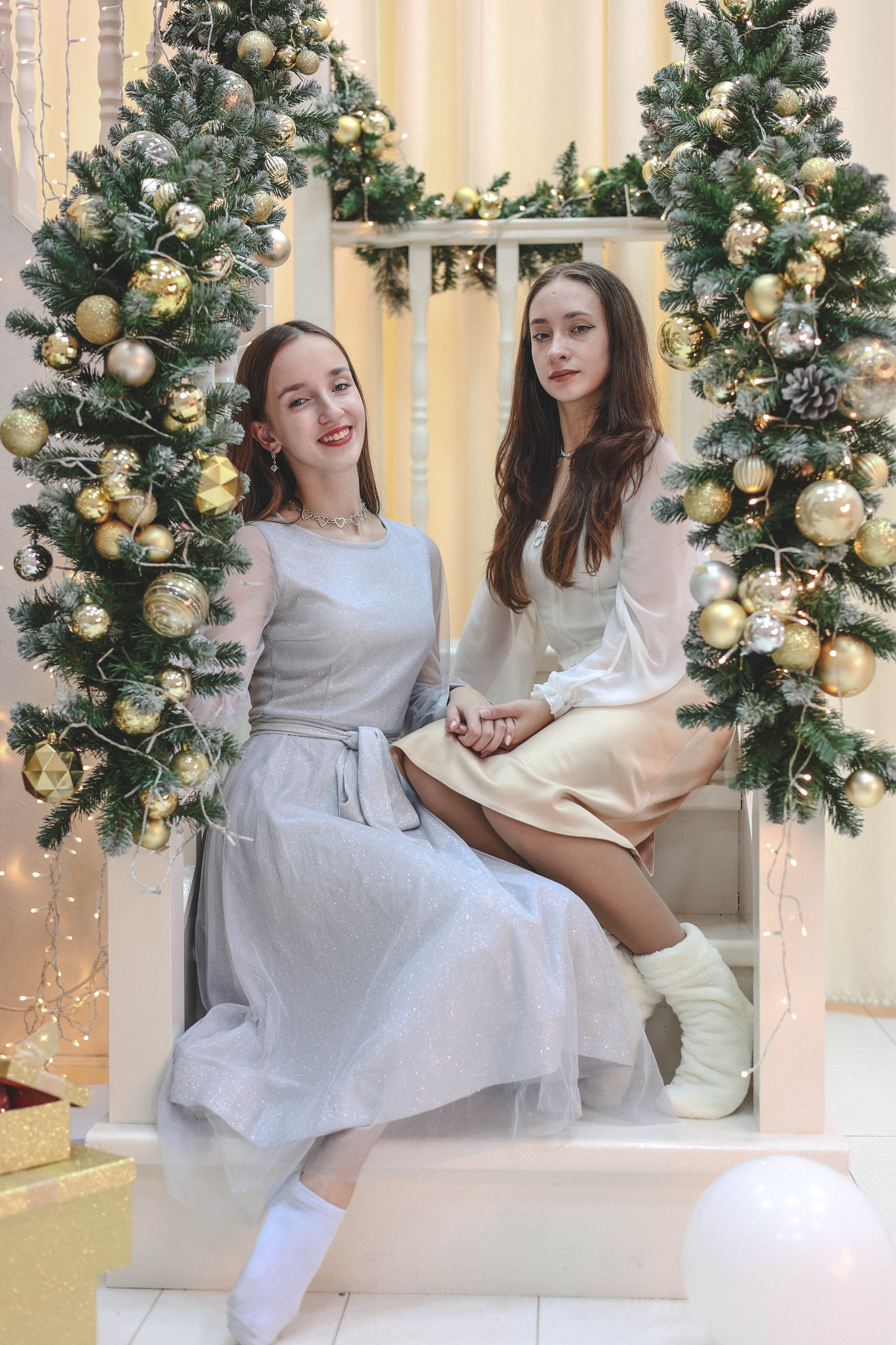 Новогодняя история «Ирина и ее семья». Фотограф в Москве Анастасия Калинина