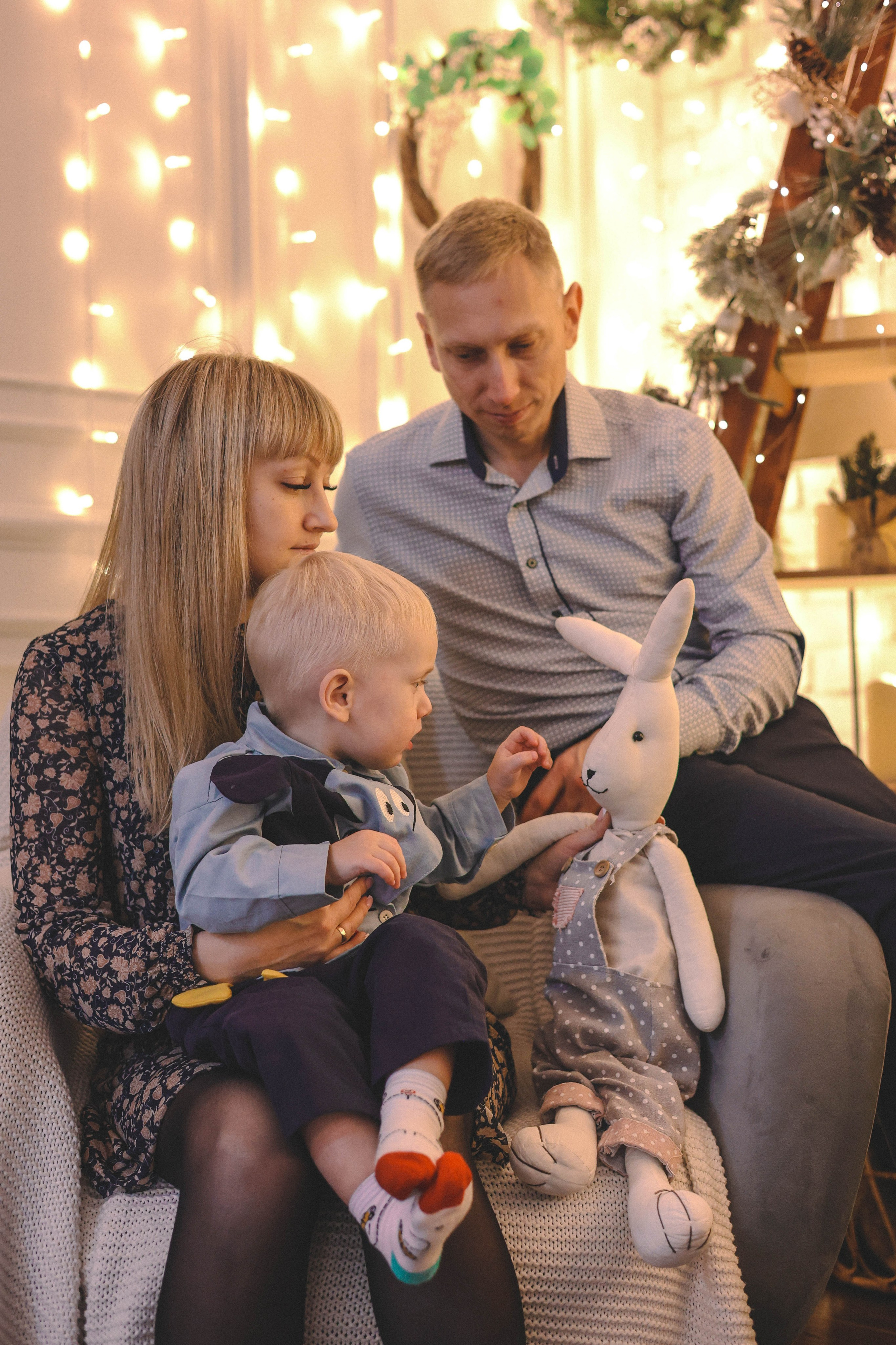Новогодняя история «Мария и ее семья». Фотограф в Москве Анастасия Калинина
