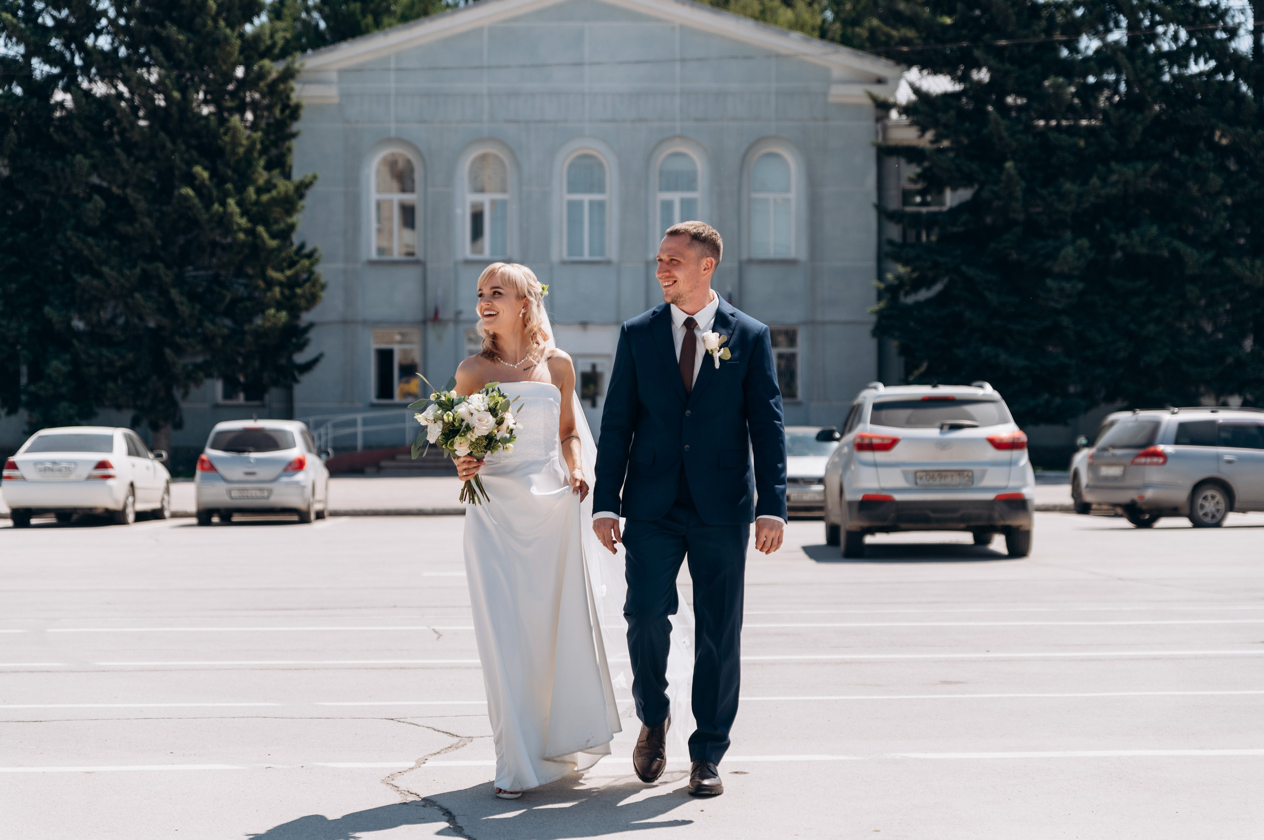 Прогулка и регистрация. Фотограф в Новосибирске