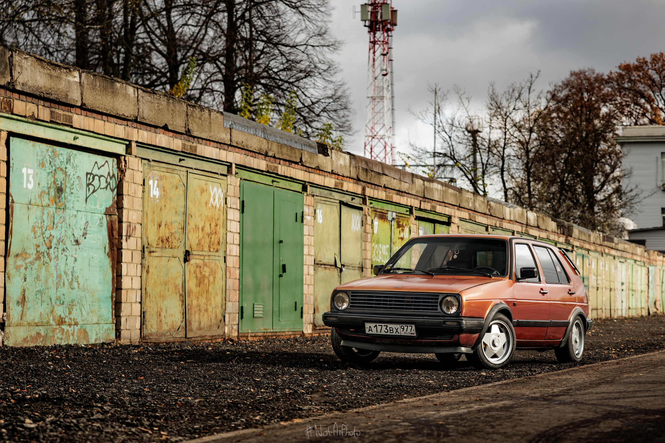 Фотосессия VW Golf 2. #NotAiPhoto — автомобильный фотограф