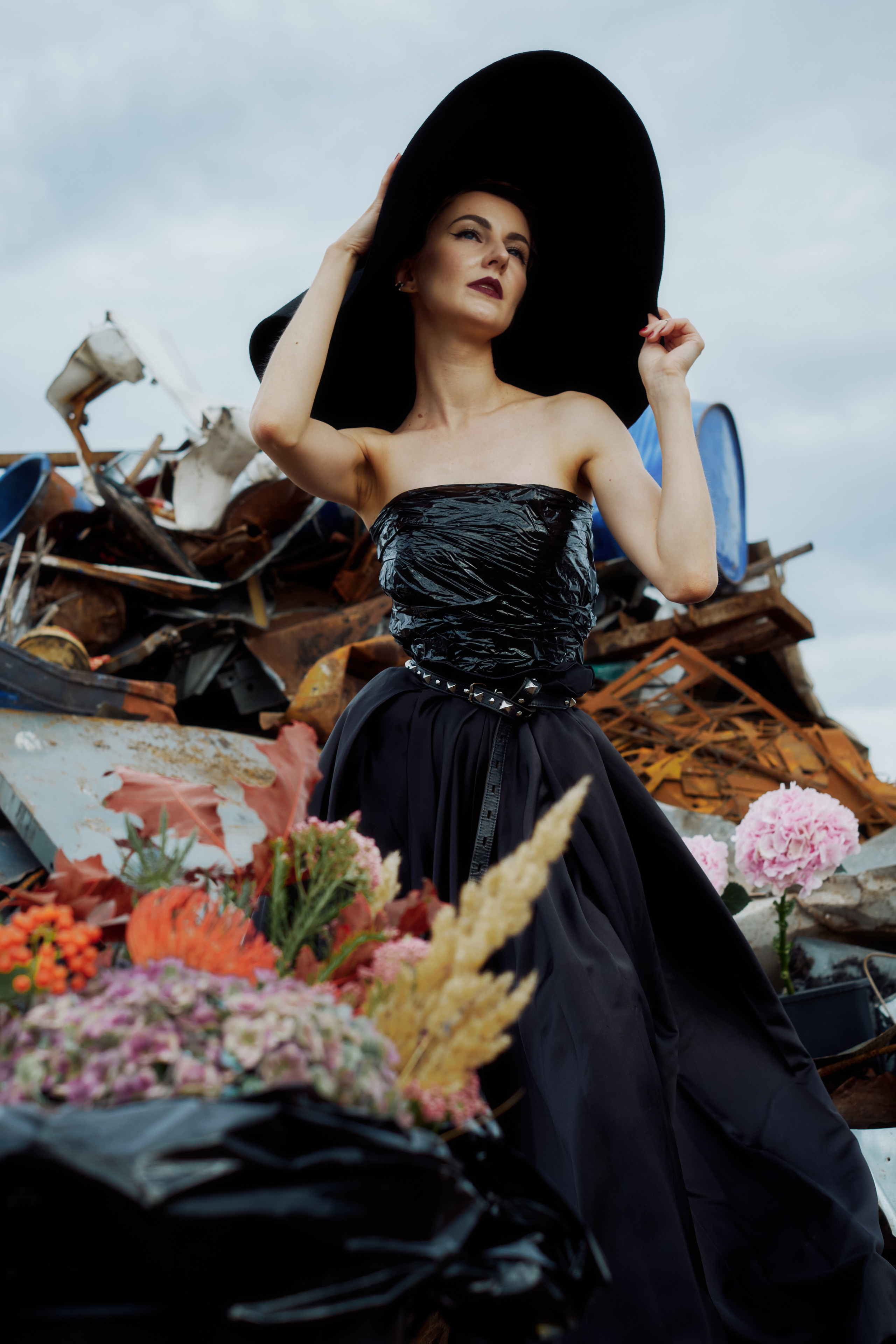 Контент съёмка для цветочного магазина Les Fleurs du Mal. Andrew Sozonov visual artist