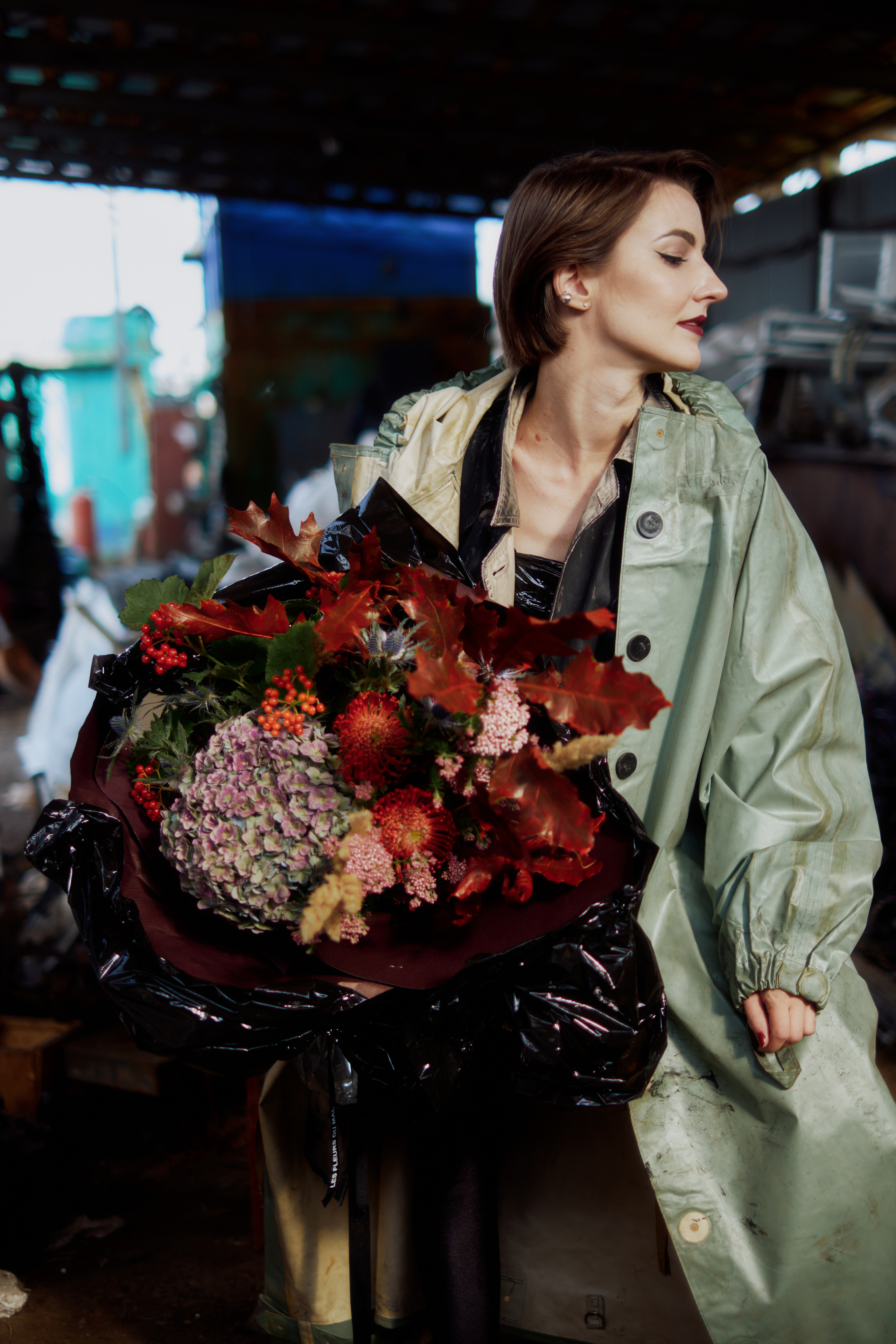 Контент съёмка для цветочного магазина Les Fleurs du Mal. Andrew Sozonov visual artist