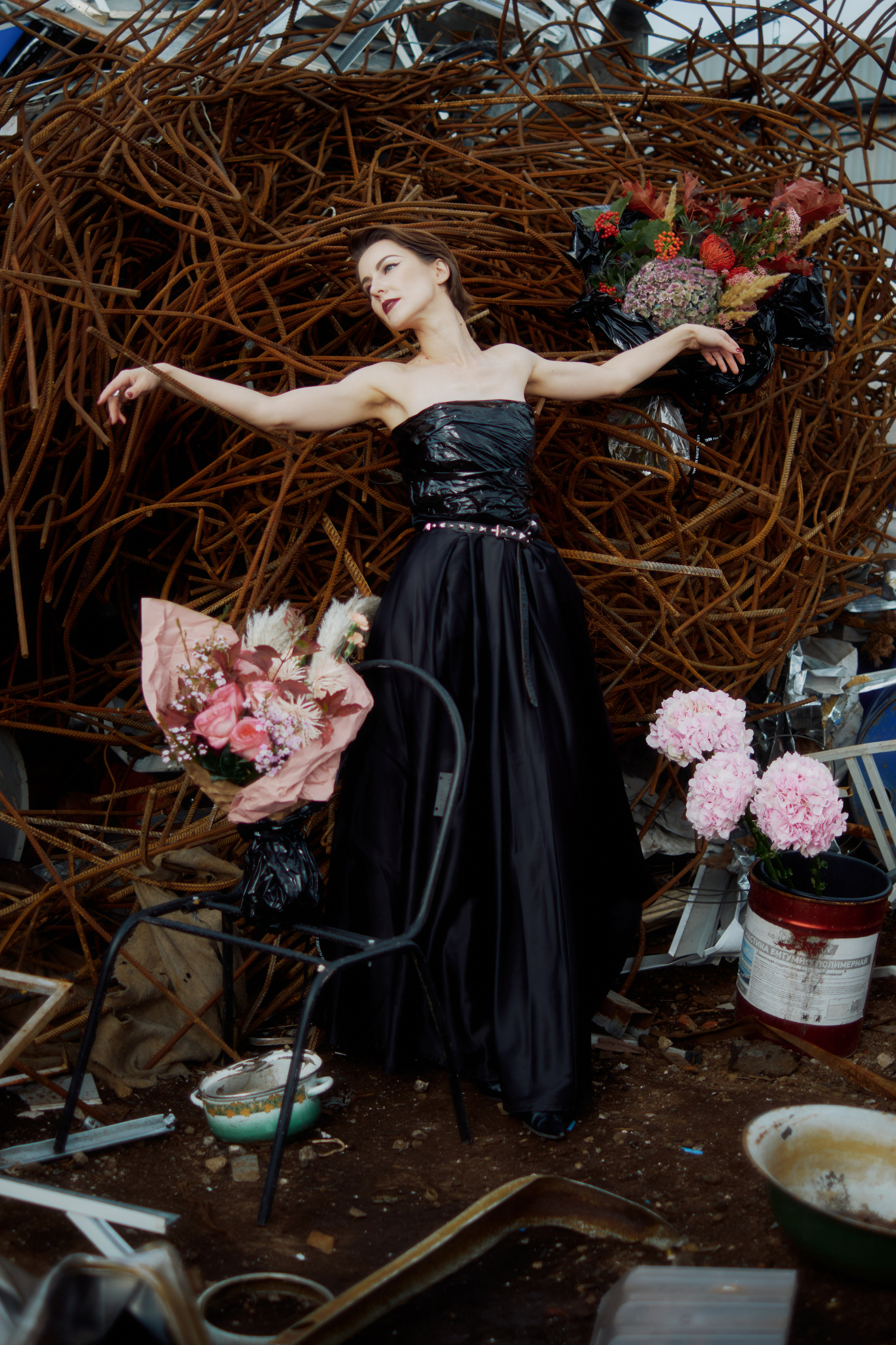 Контент съёмка для цветочного магазина Les Fleurs du Mal. Andrew Sozonov visual artist