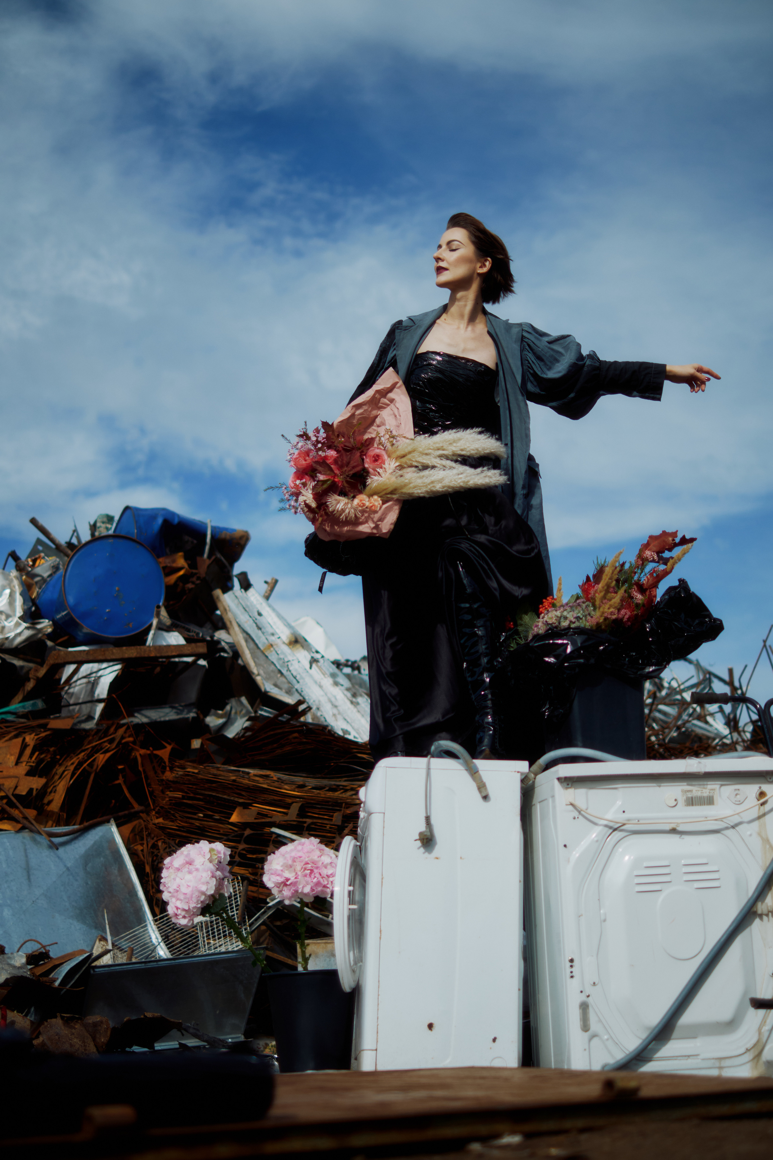 Контент съёмка для цветочного магазина Les Fleurs du Mal. Andrew Sozonov visual artist