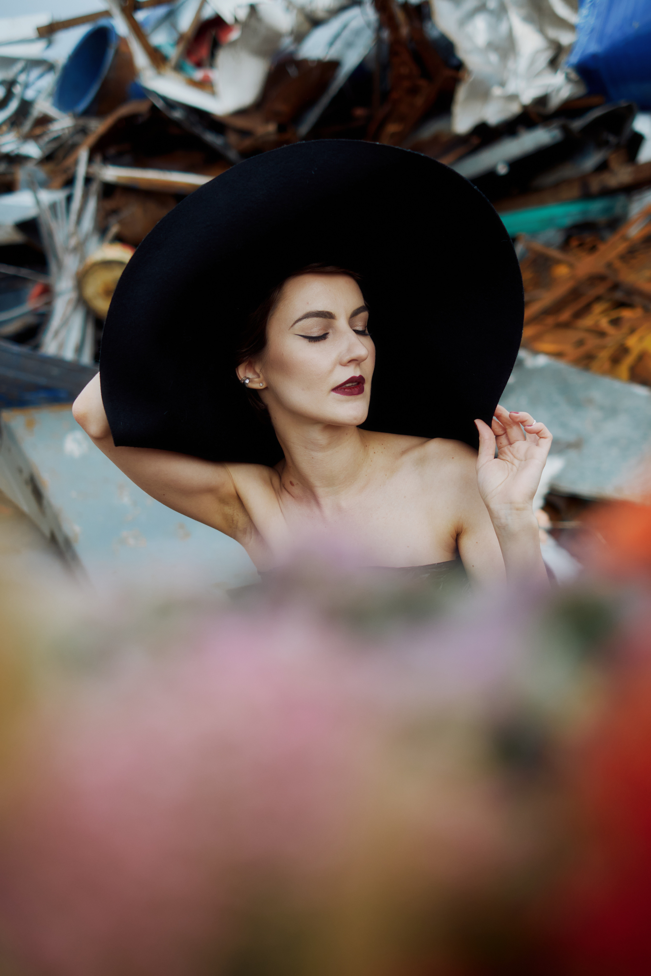 Контент съёмка для цветочного магазина Les Fleurs du Mal. Andrew Sozonov visual artist