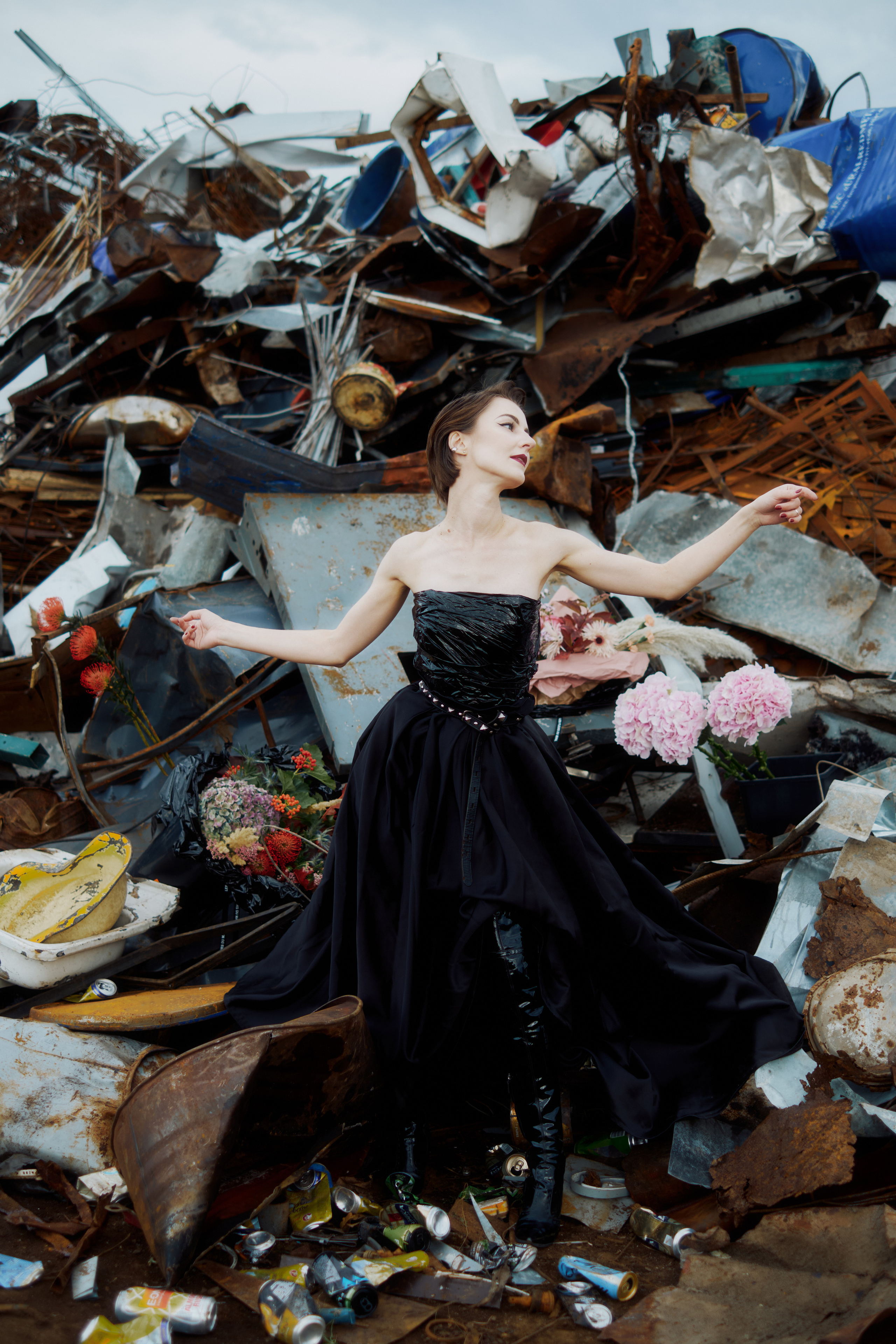 Контент съёмка для цветочного магазина Les Fleurs du Mal. Andrew Sozonov visual artist