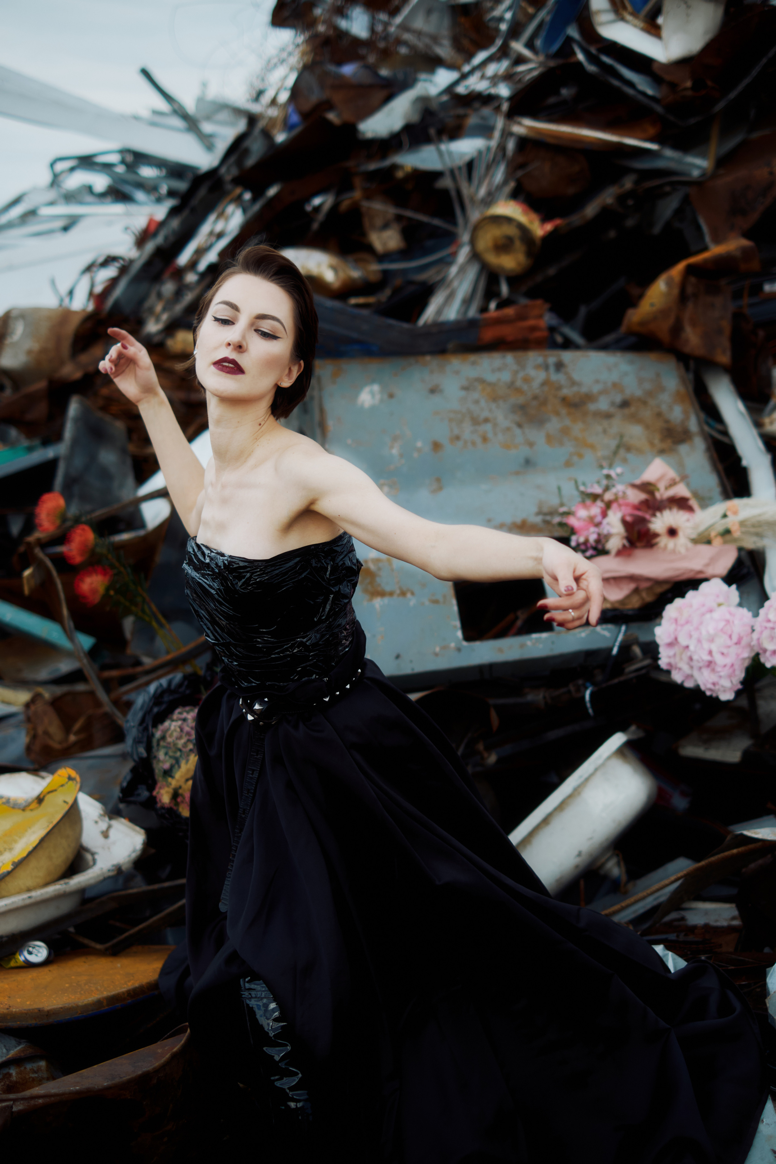 Контент съёмка для цветочного магазина Les Fleurs du Mal. Andrew Sozonov visual artist