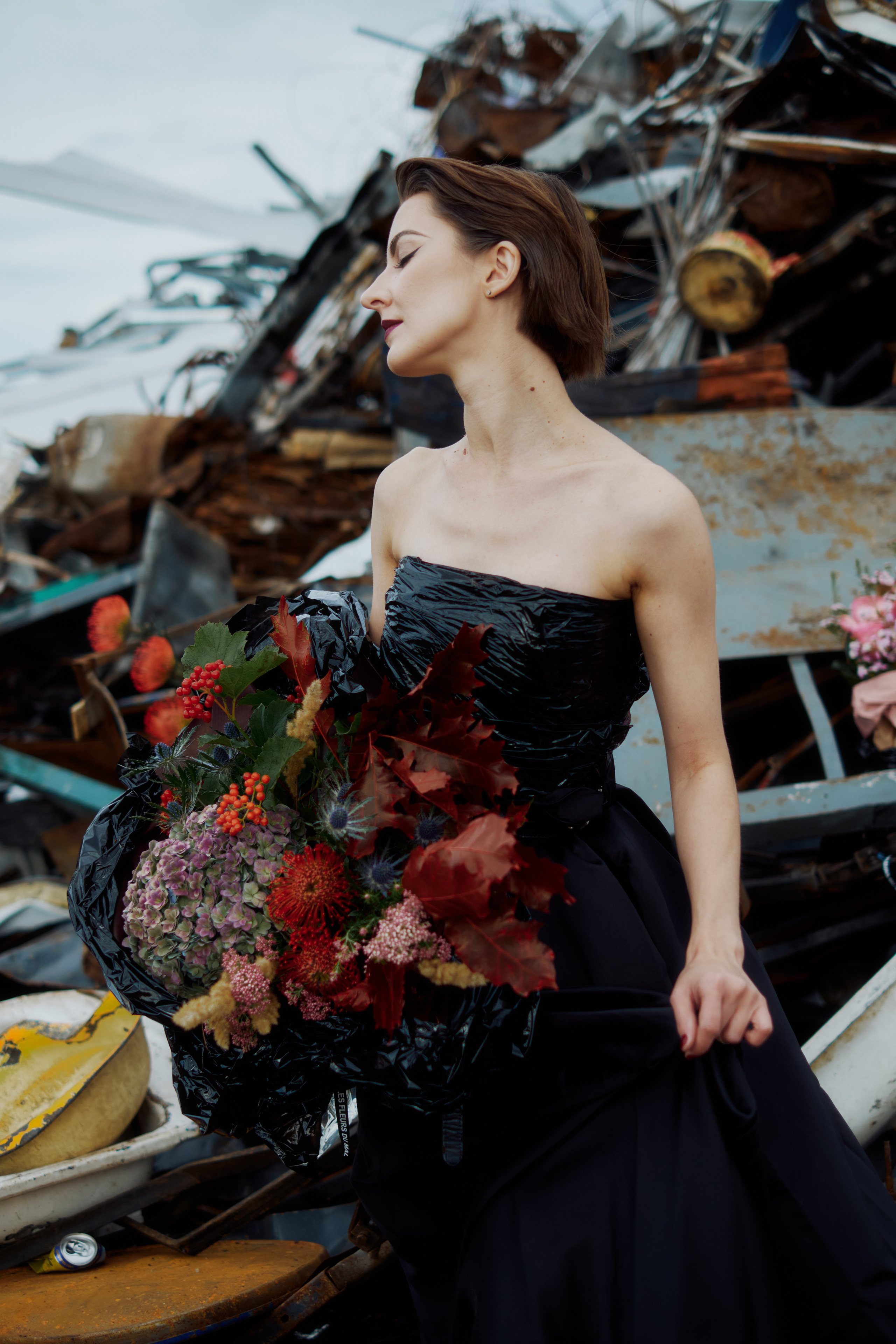 Контент съёмка для цветочного магазина Les Fleurs du Mal. Andrew Sozonov visual artist