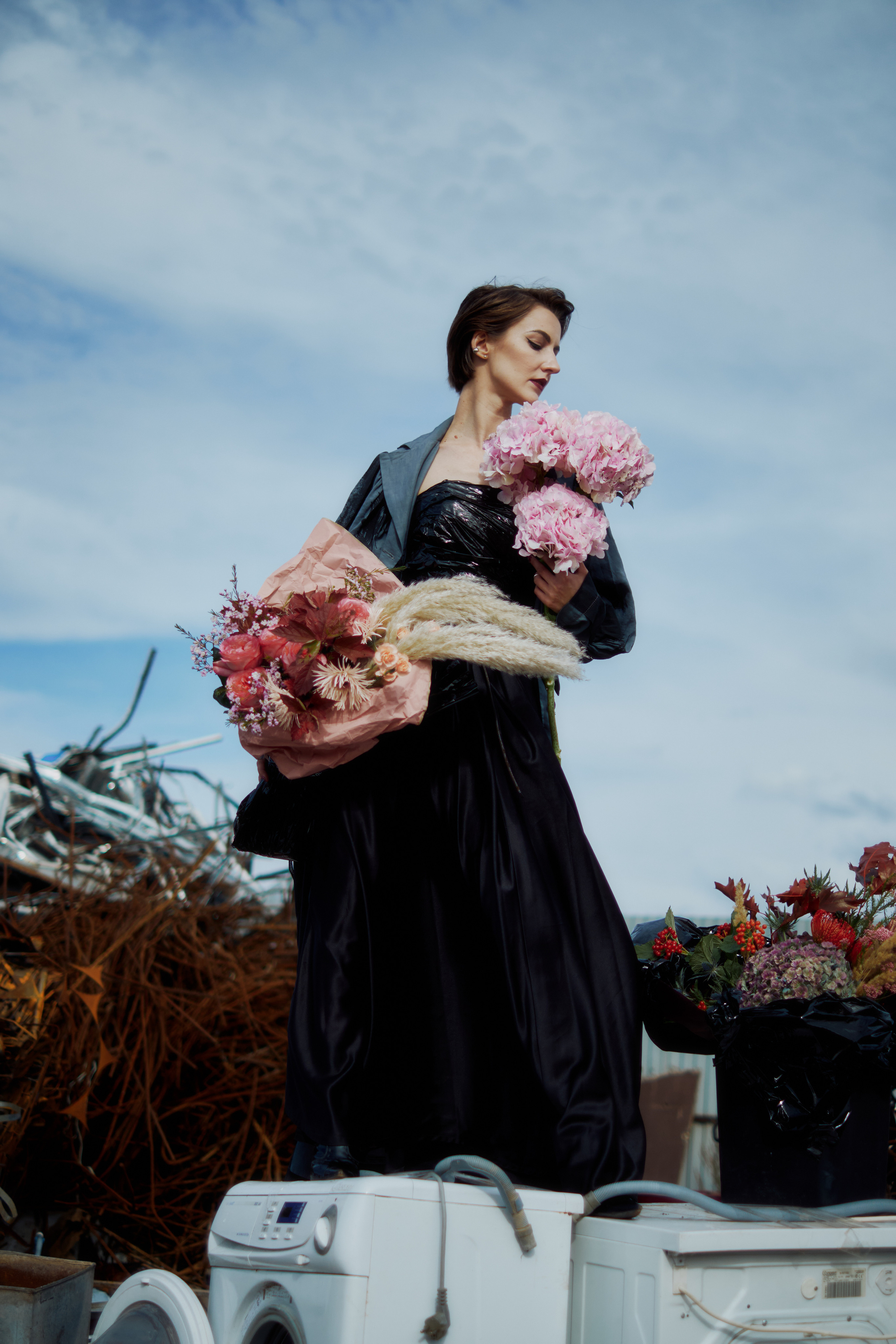 Контент съёмка для цветочного магазина Les Fleurs du Mal. Andrew Sozonov visual artist