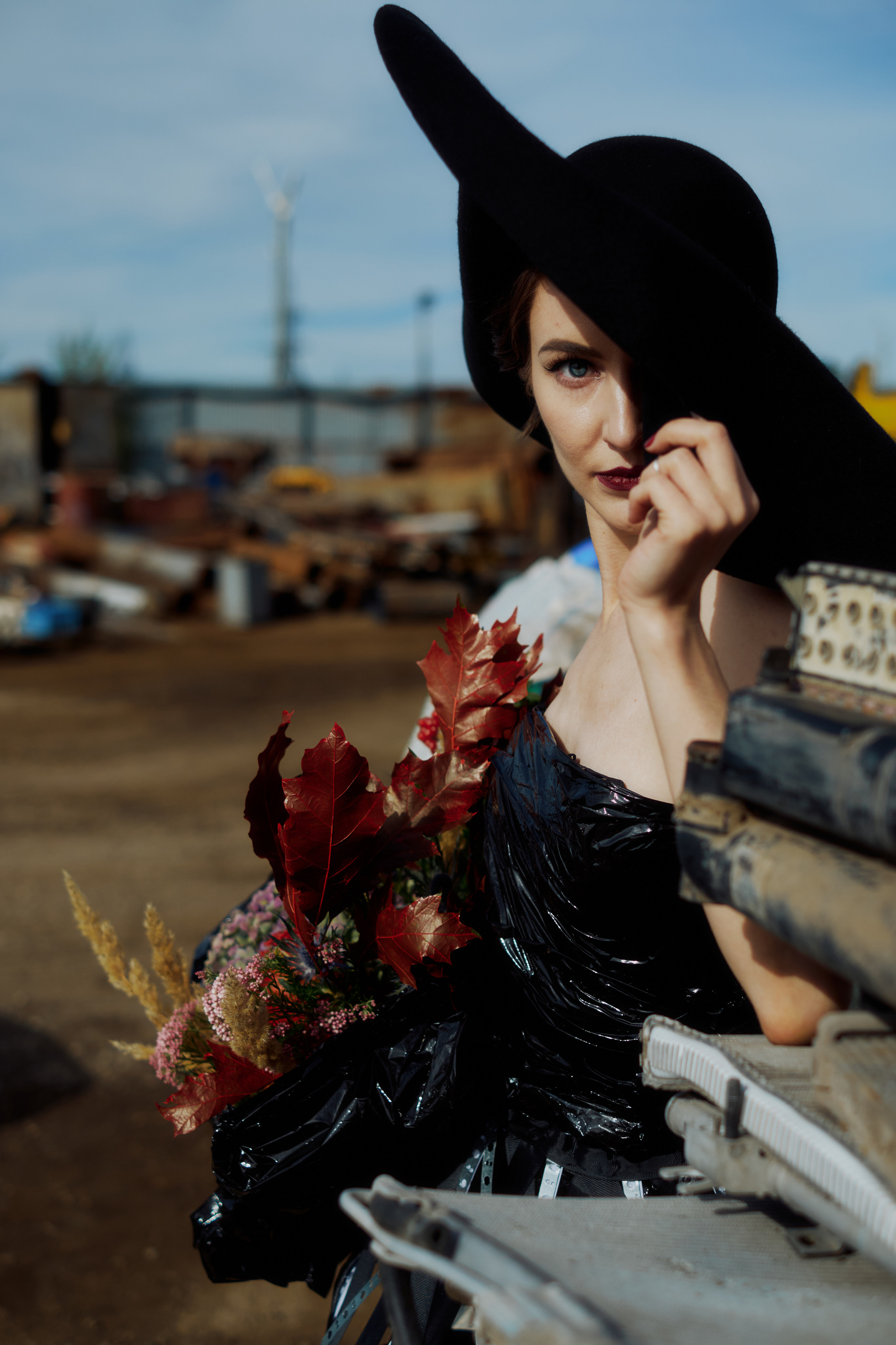 Контент съёмка для цветочного магазина Les Fleurs du Mal. Andrew Sozonov visual artist