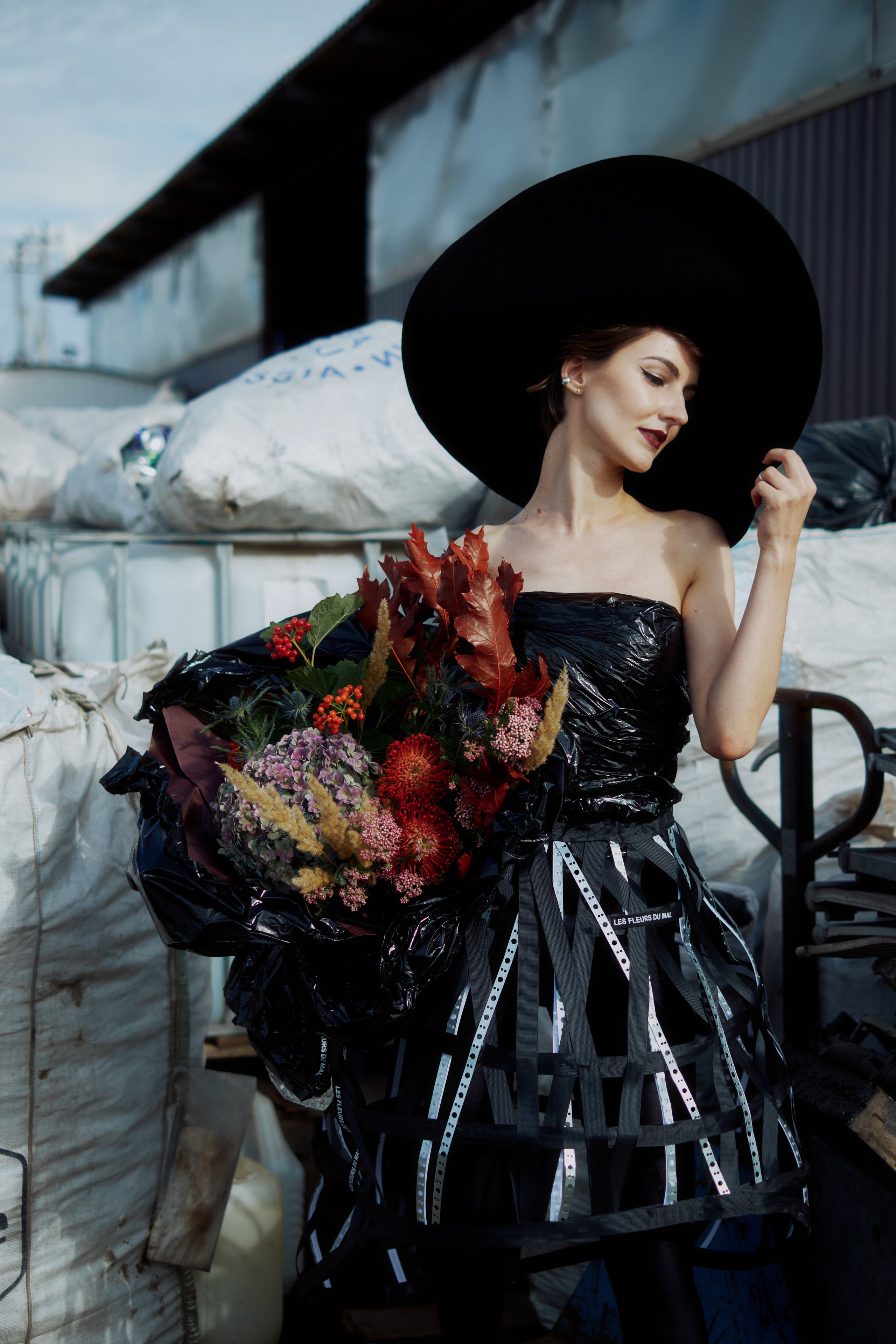 Контент съёмка для цветочного магазина Les Fleurs du Mal. Andrew Sozonov visual artist