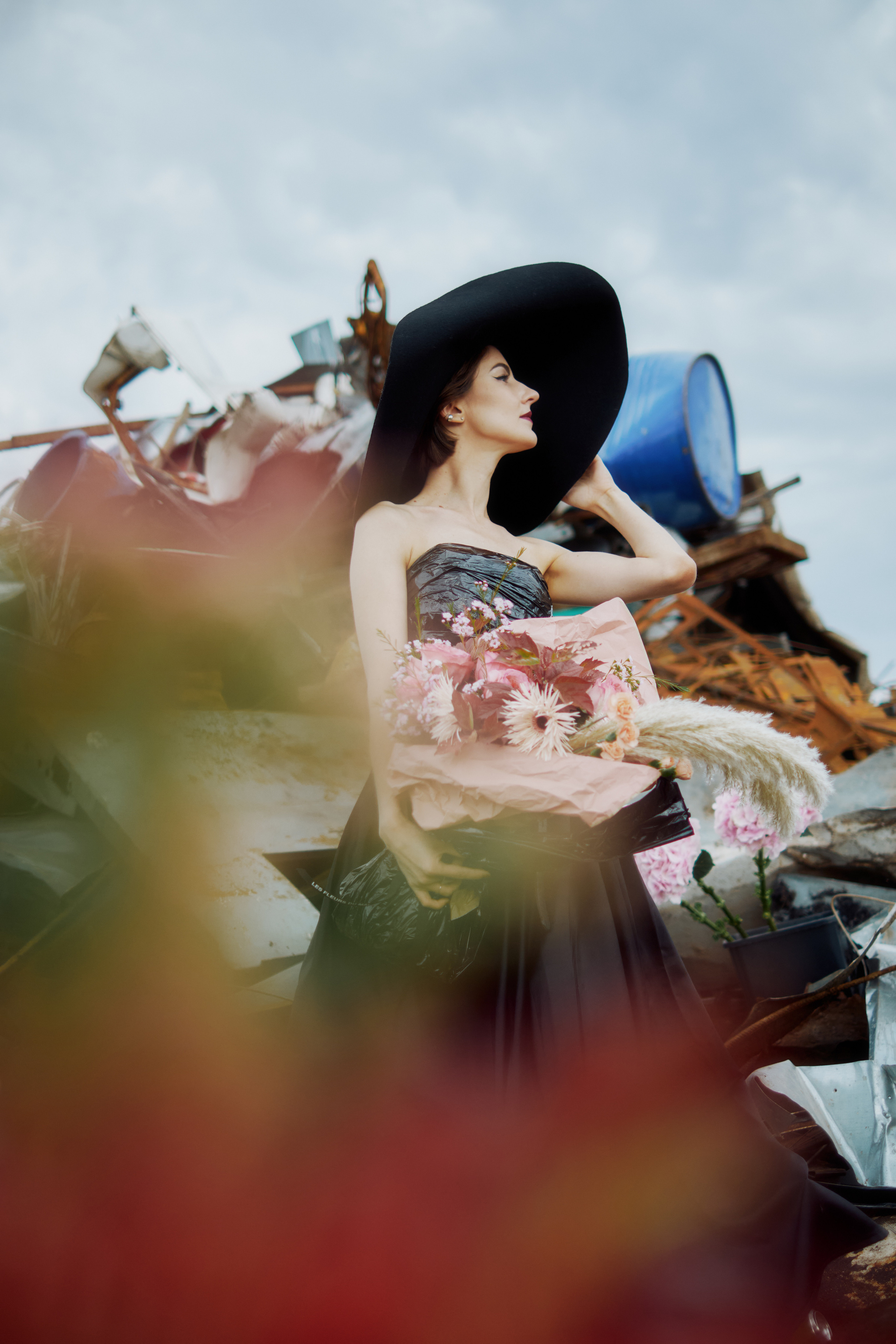 Контент съёмка для цветочного магазина Les Fleurs du Mal. Andrew Sozonov visual artist